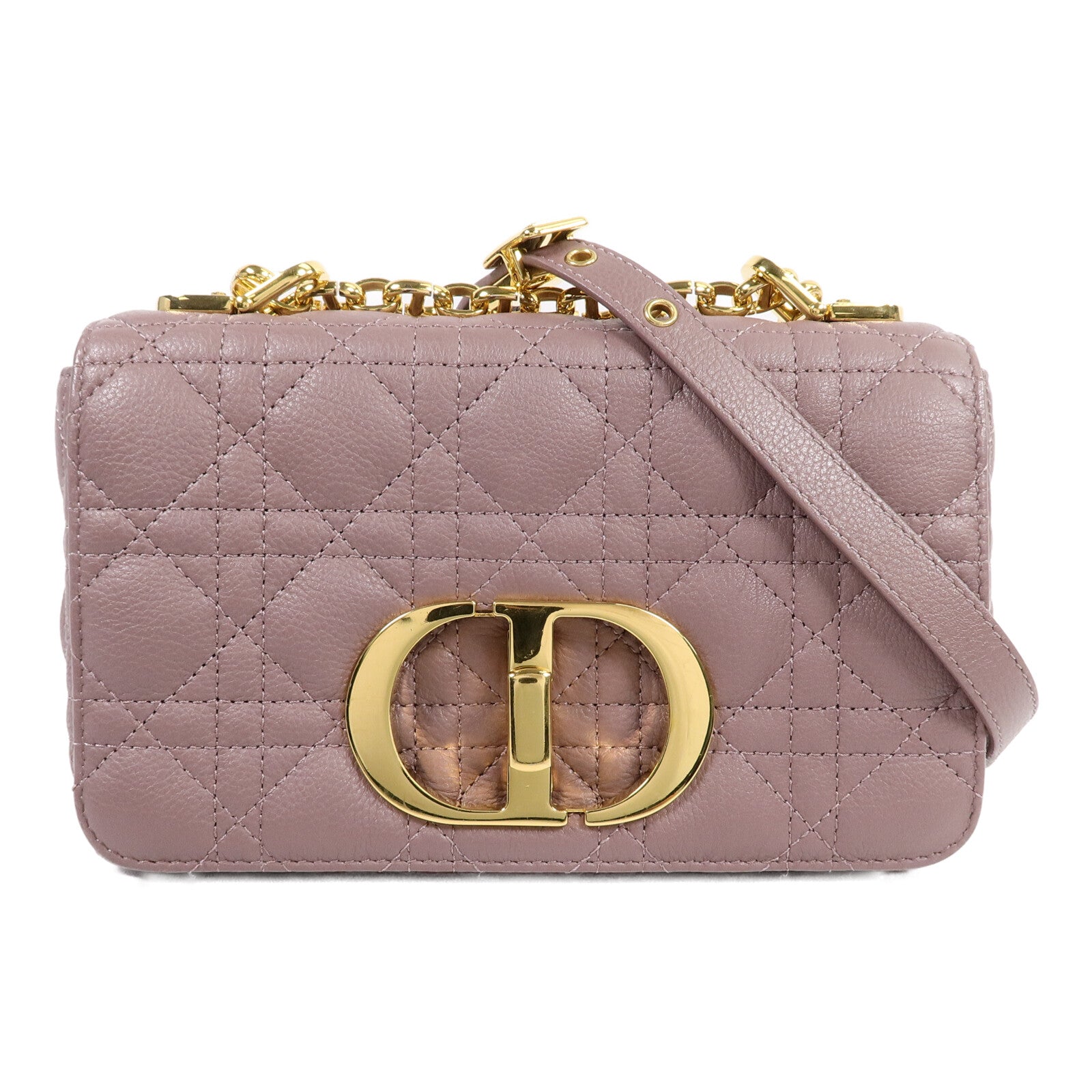 Dior 牛皮皮革Caro Small肩背袋