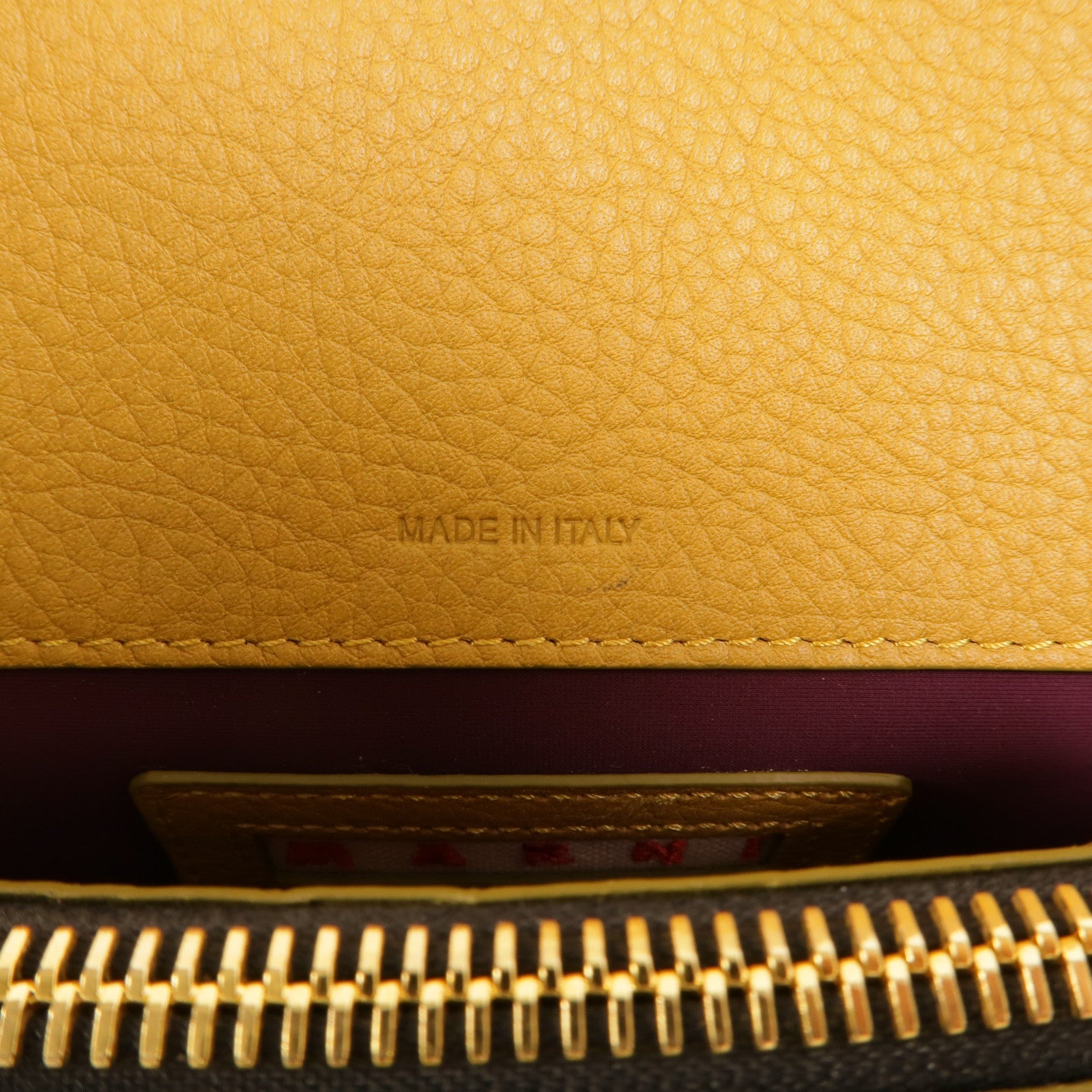 SELECTION 牛皮皮革Marni Trunk肩背袋