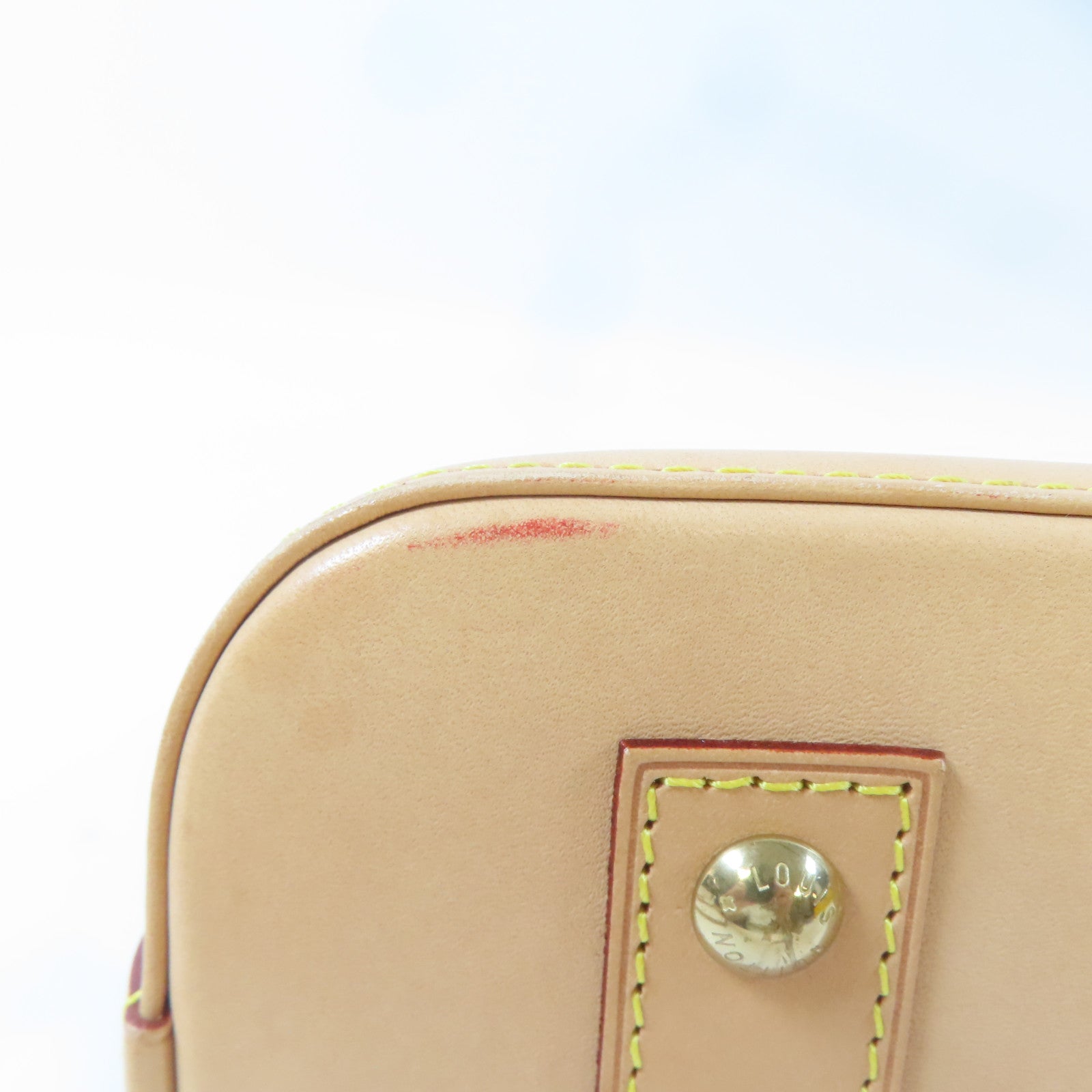LOUIS VUITTON 【激減優惠】Monogram Alma BB金扣手挽肩背兩用袋啡色