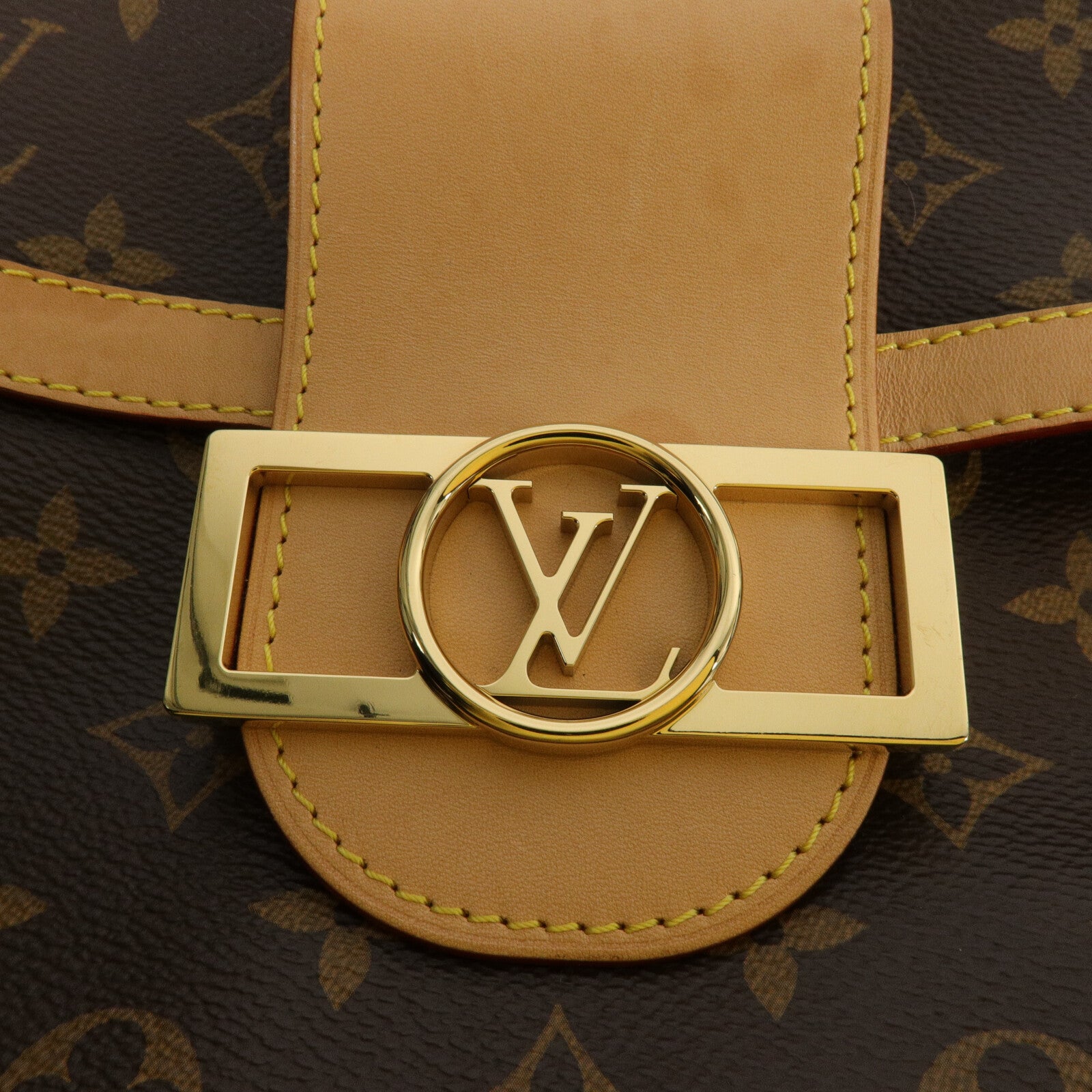 LOUIS VUITTON Monogram Dauphine Soft GM手挽肩背兩用袋