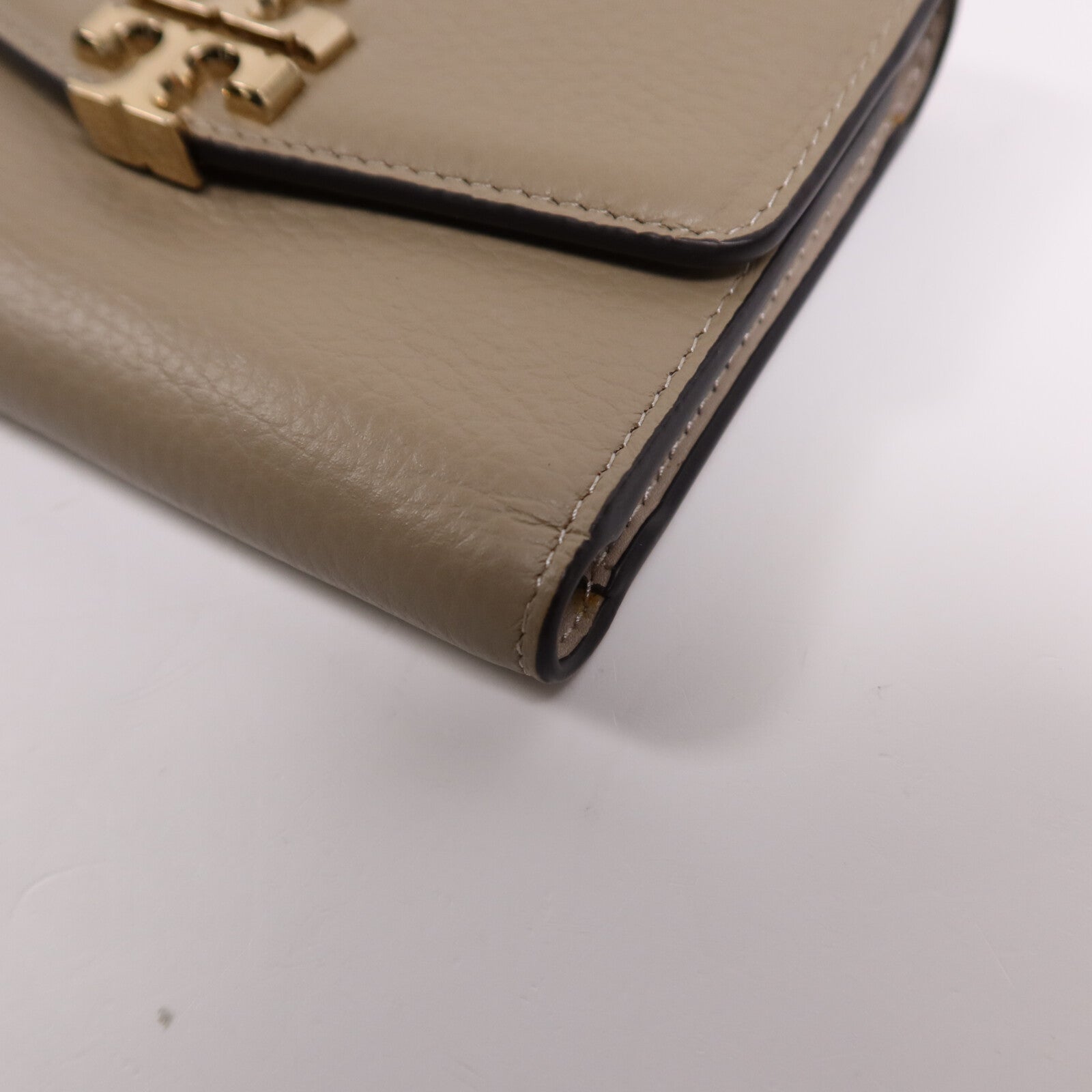 Tory Burch 羊皮皮革Wallet金扣錢包