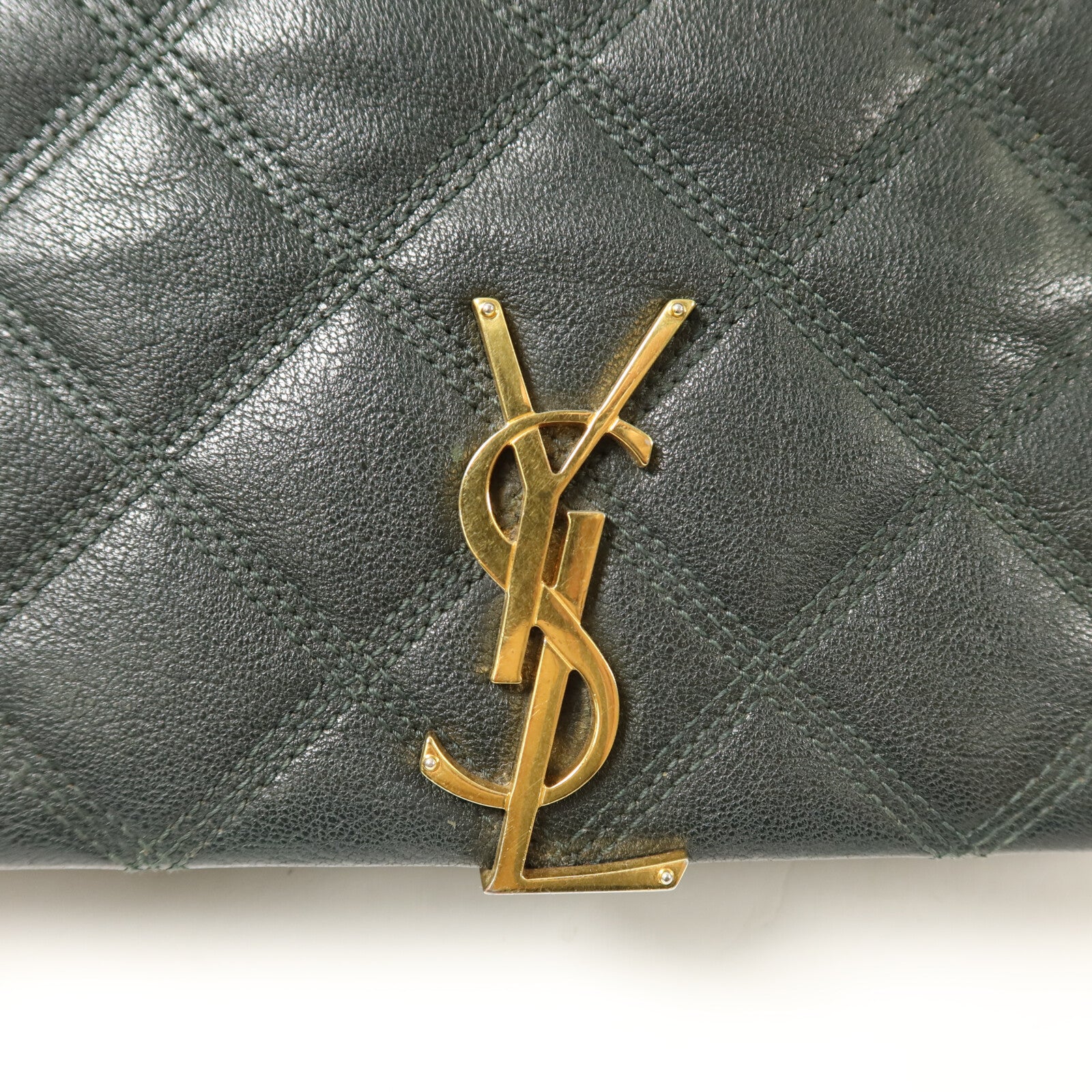 SAINT LAURENT 羊皮皮革Becky Medium鏈帶手挽肩背兩用袋