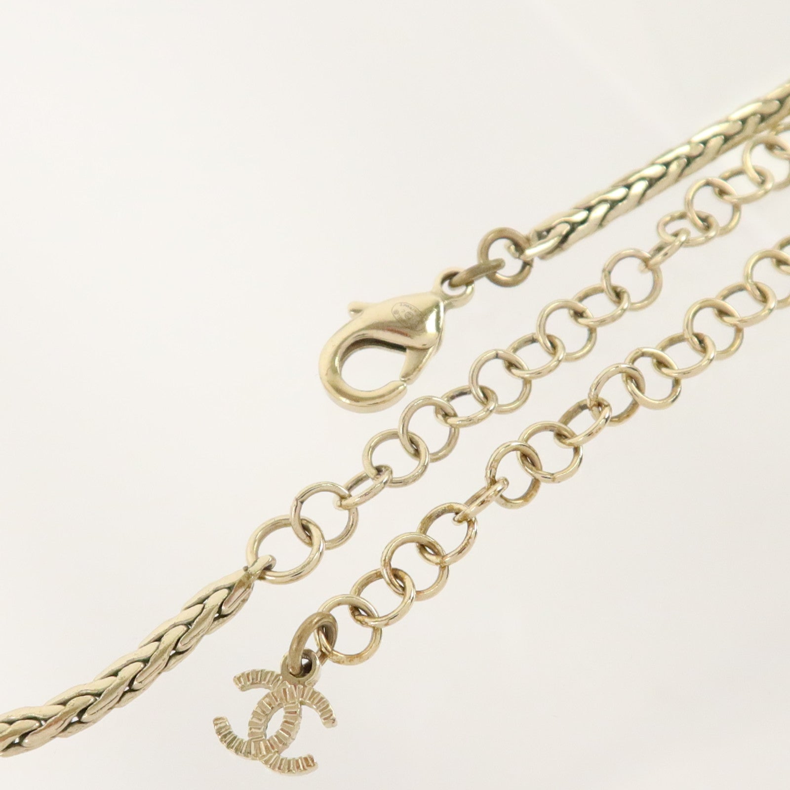 CHANEL 金屬/PVC Necklace項鏈