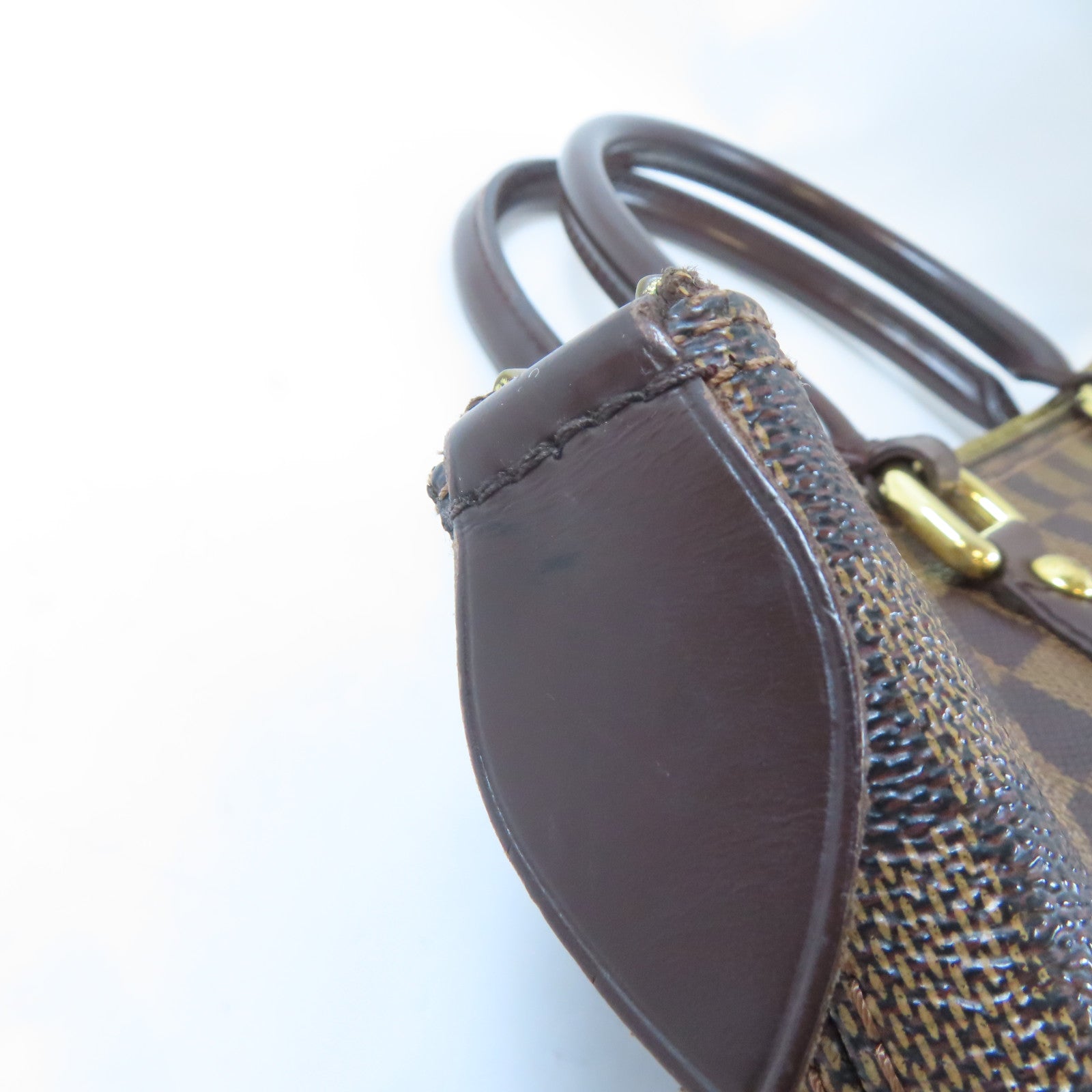 LOUIS VUITTON (PRICE DOWN) LV GHW Saleya MM Handbag N51188 Damier Brown