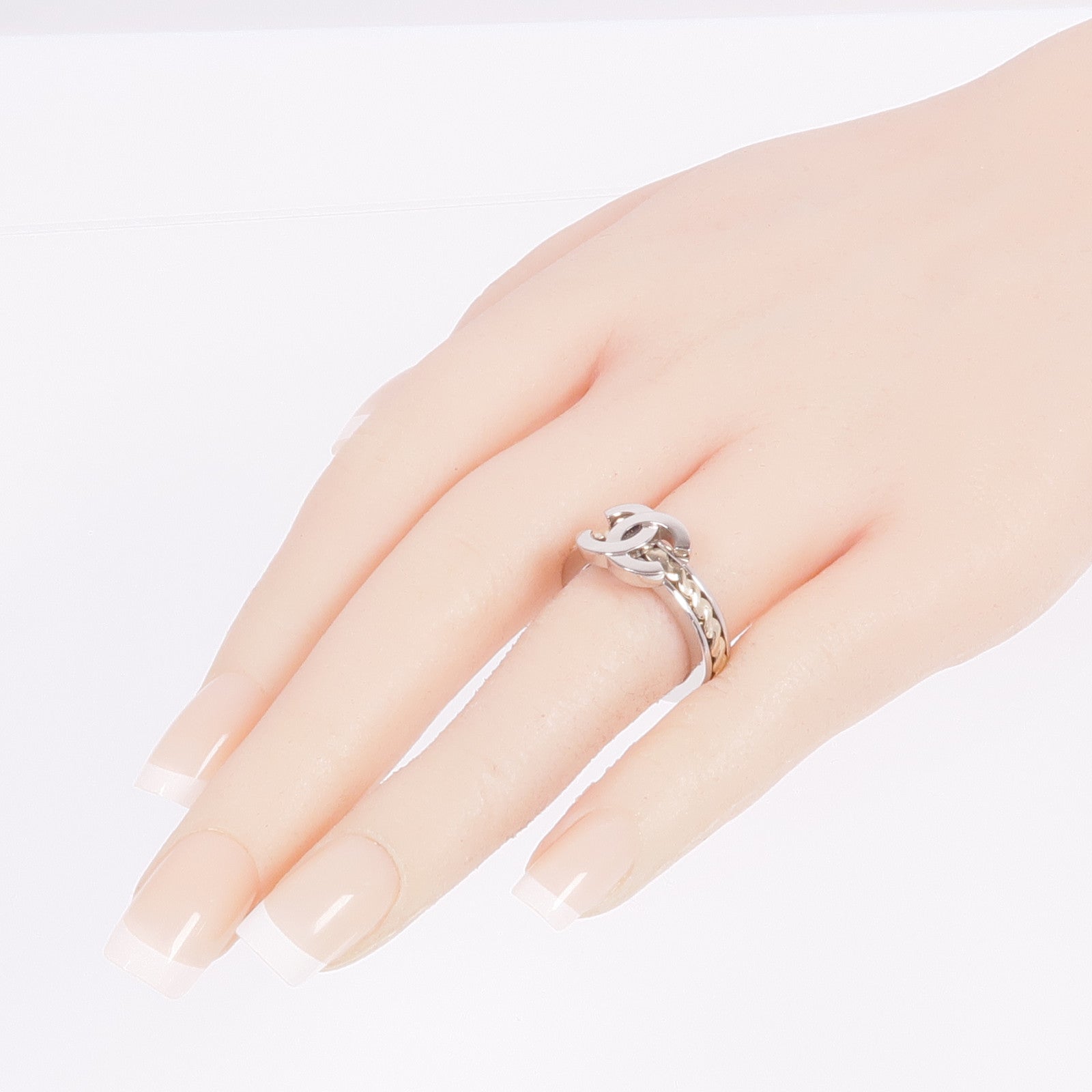 CHANEL 金屬Ring戒指US#6