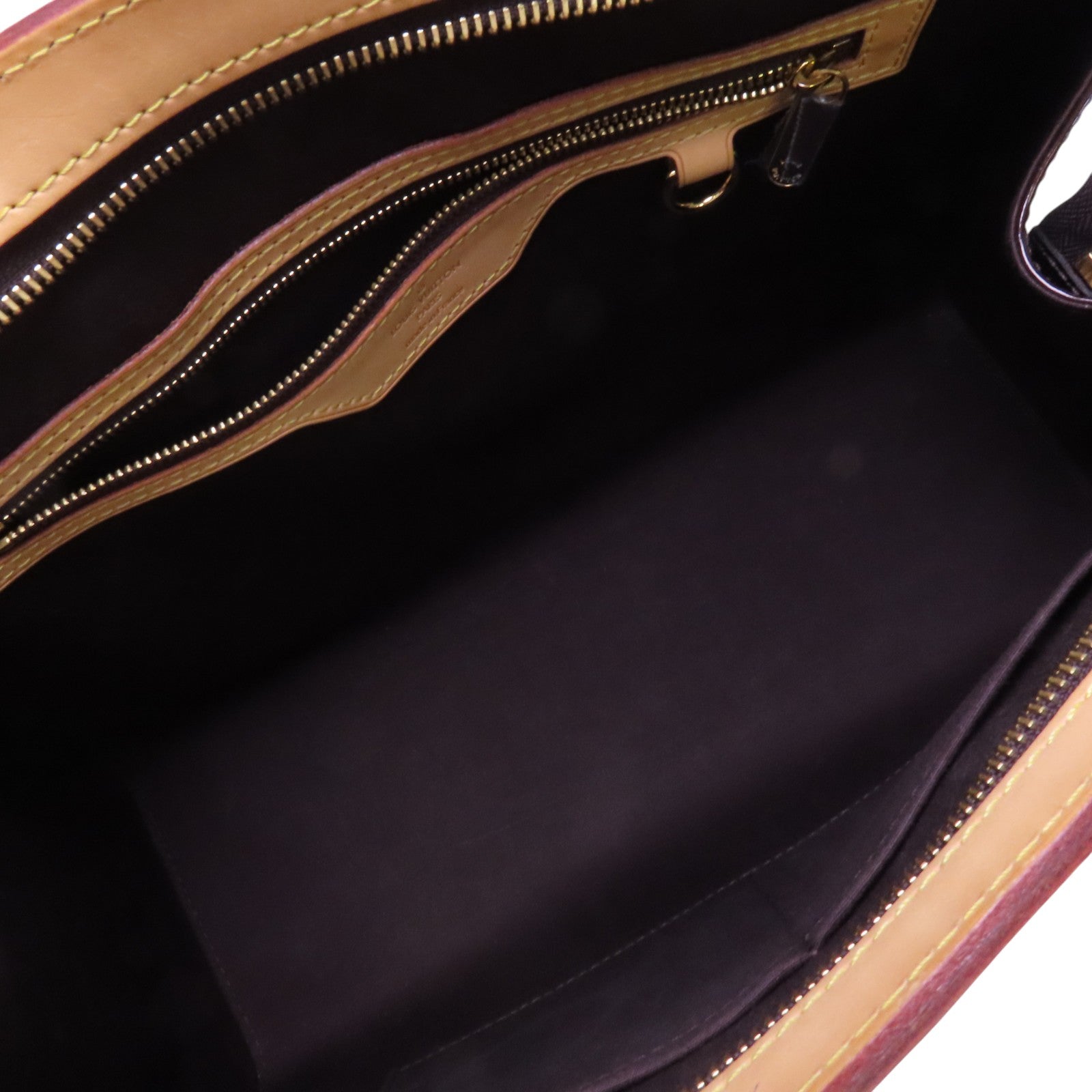 LOUIS VUITTON Monogram Vernis Brea MM金扣手挽肩背兩用袋