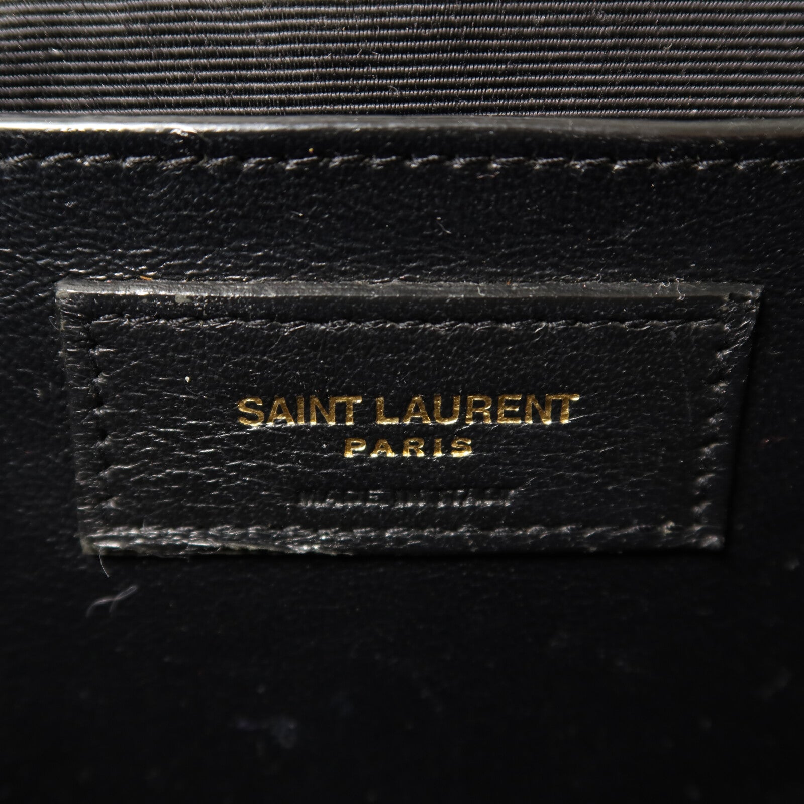 SAINT LAURENT 牛皮皮革Envelop Medium金扣鏈帶肩背袋