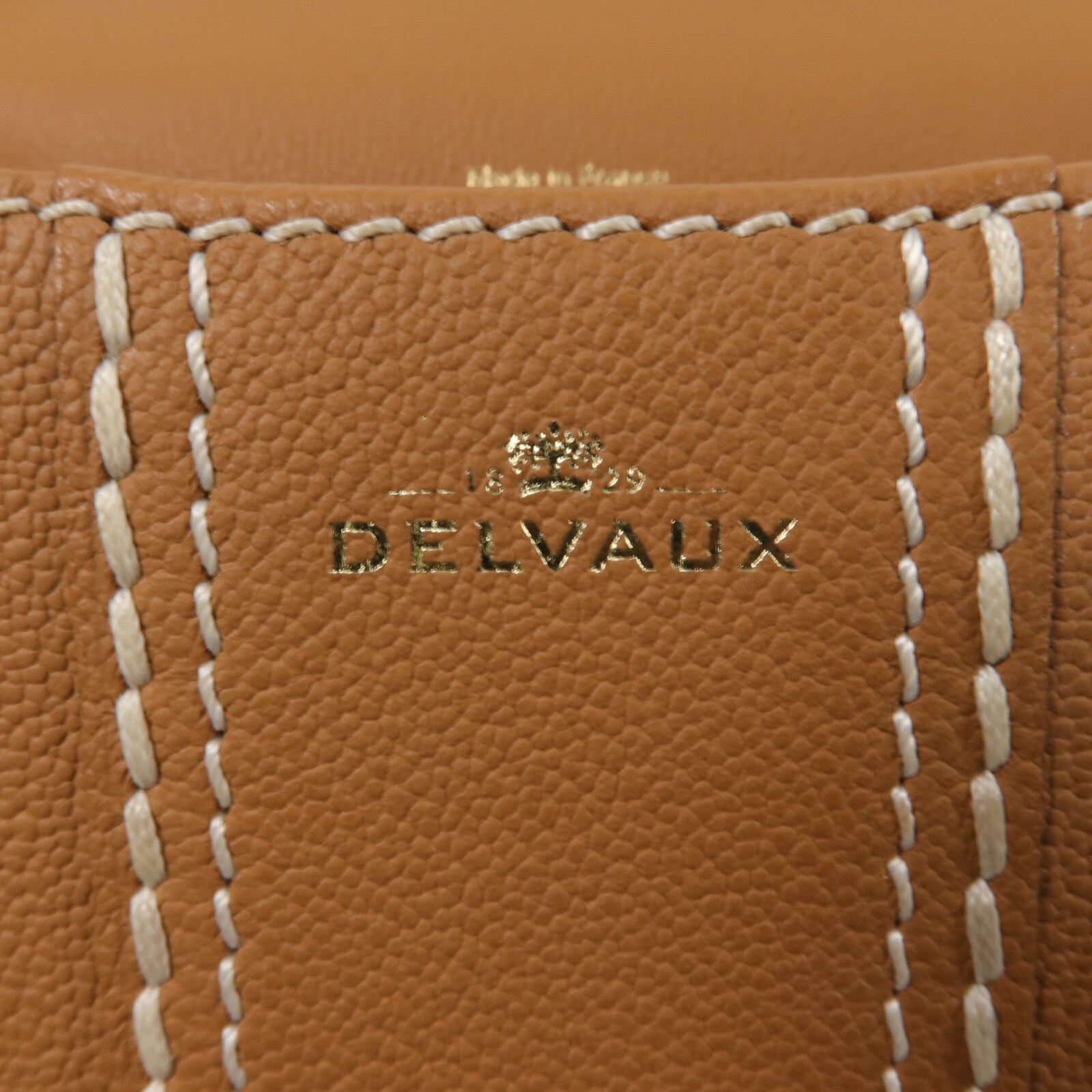 Delvaux 牛皮皮革Brillant Mini手挽肩背兩用袋