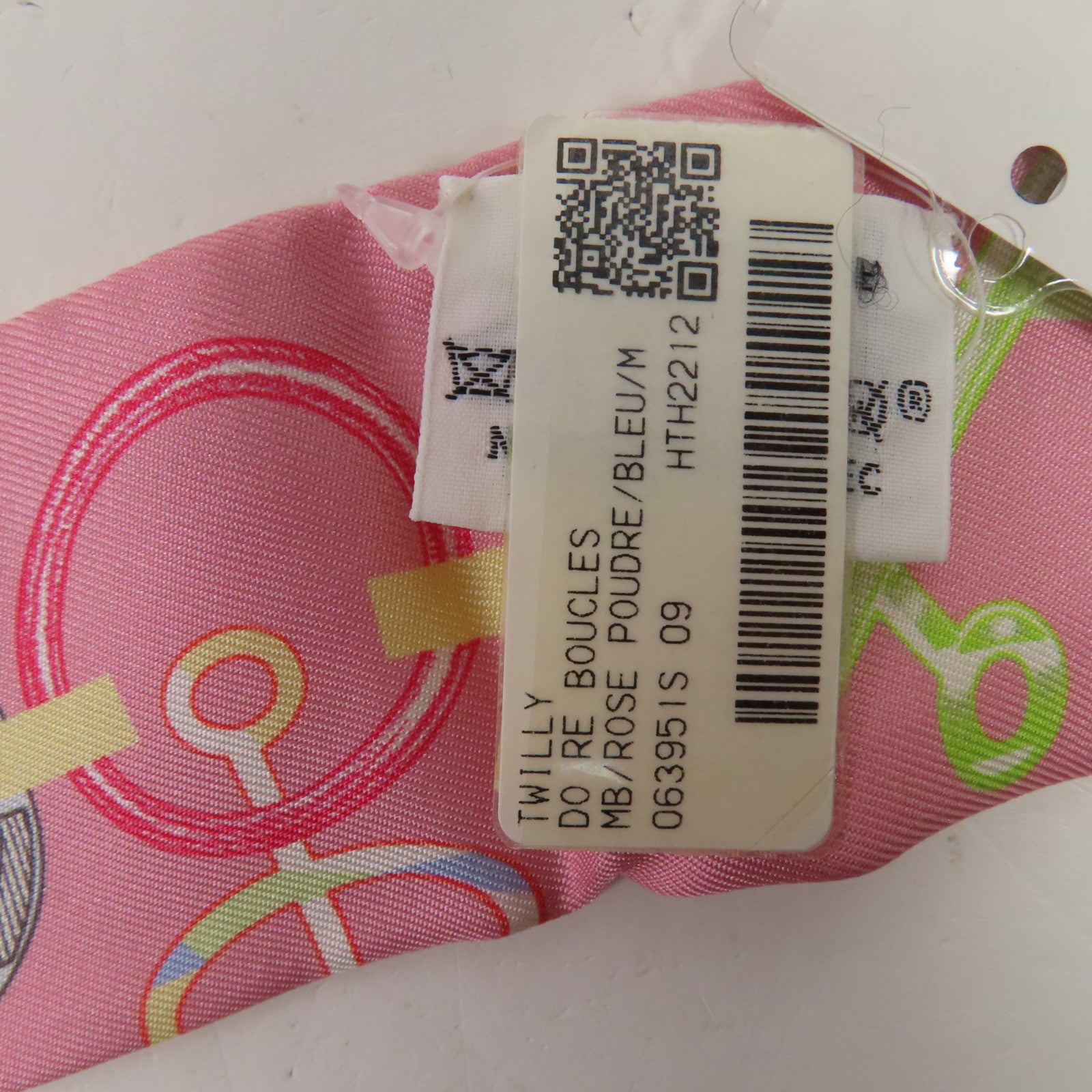 HERMES 絲質Twilly絲巾