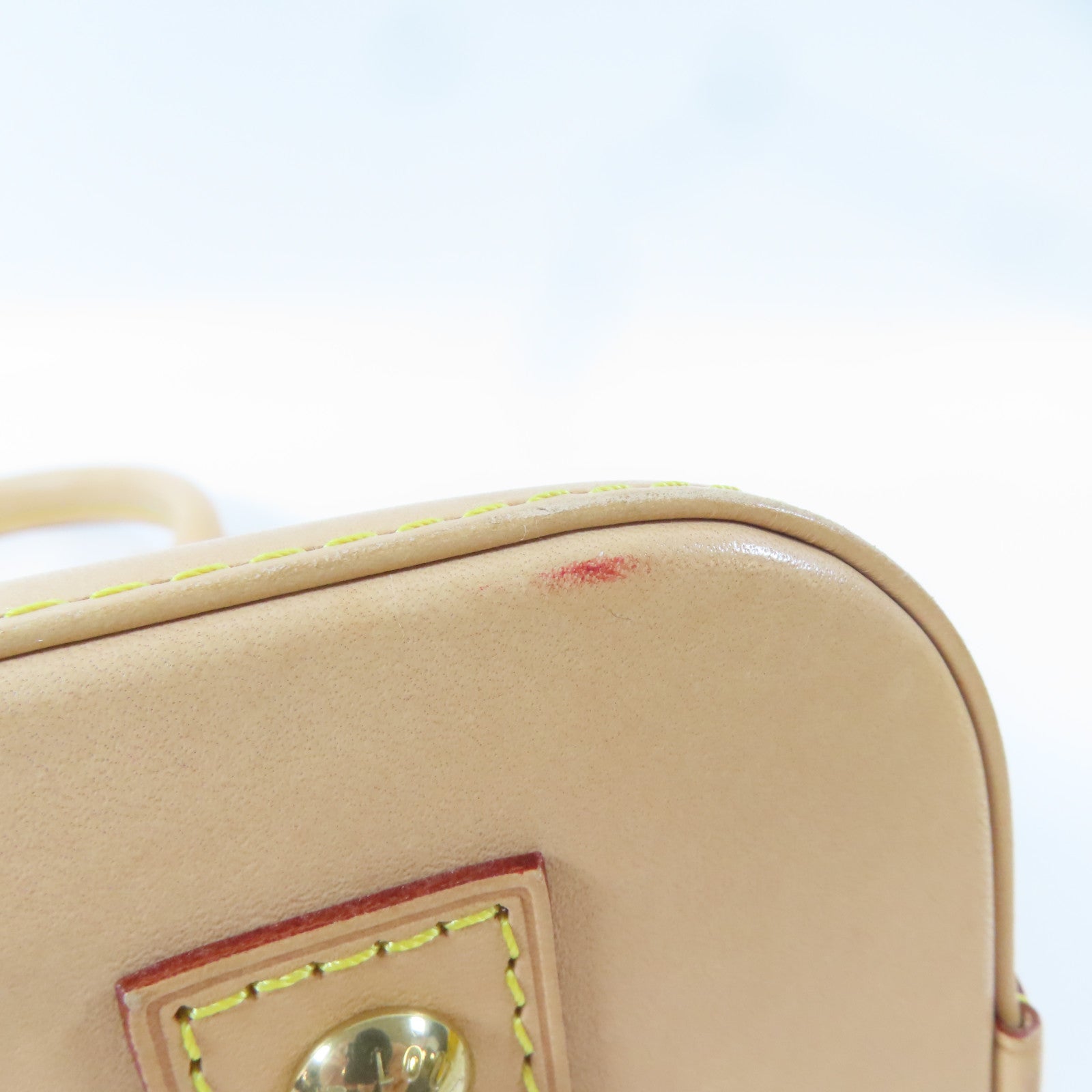LOUIS VUITTON 【激減優惠】Monogram Alma BB金扣手挽肩背兩用袋啡色