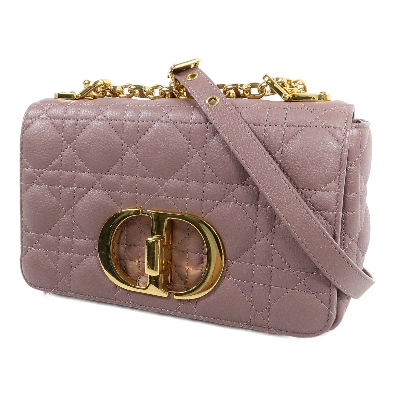 Dior 牛皮皮革Caro Small肩背袋