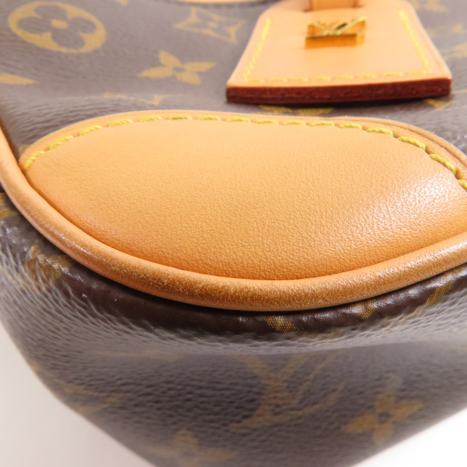 LOUIS VUITTON LV GHW Deauville Mini Shoulder Bag M45528 Monogram Brown