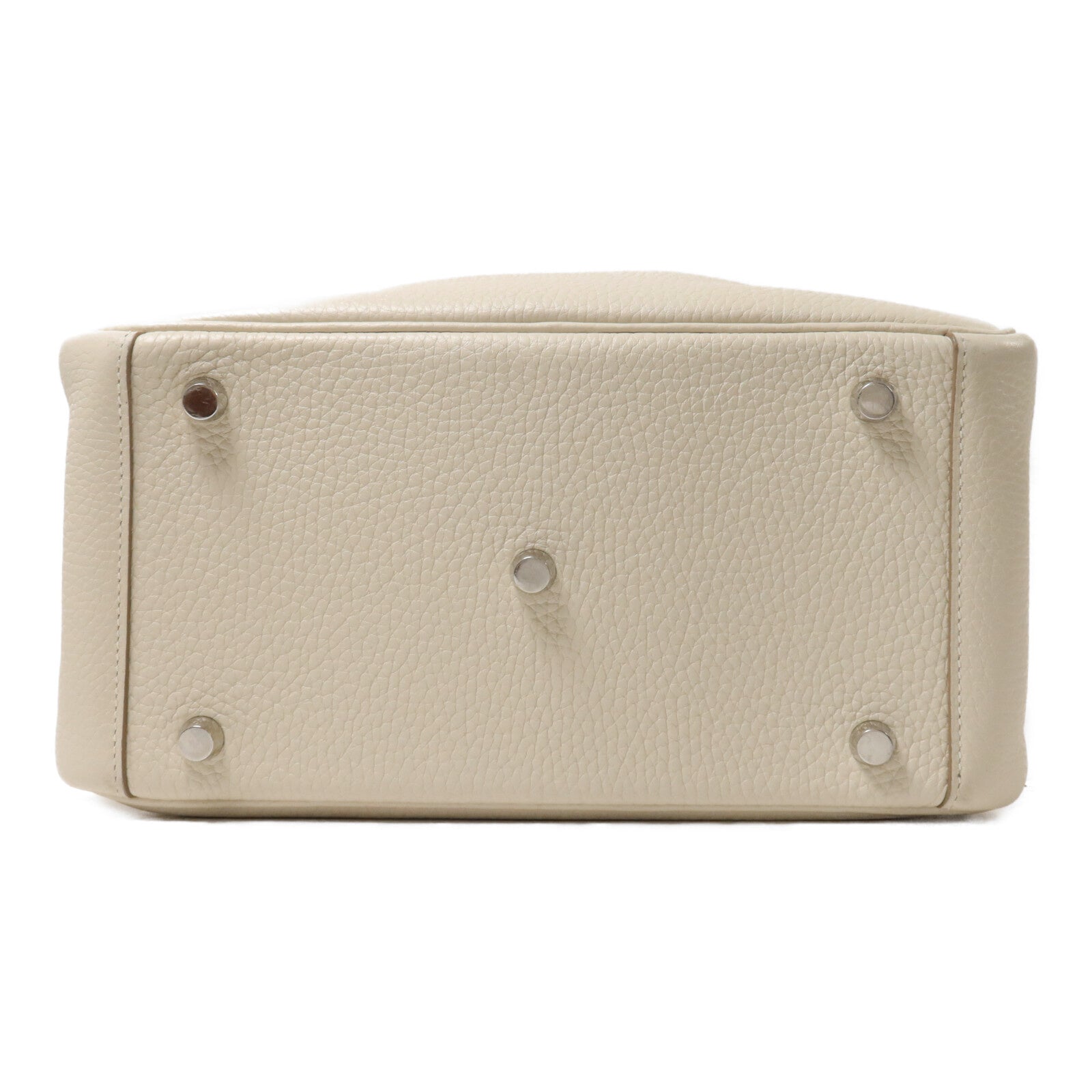 HERMES Clemence皮革Lindy 26手挽肩背兩用袋Beton