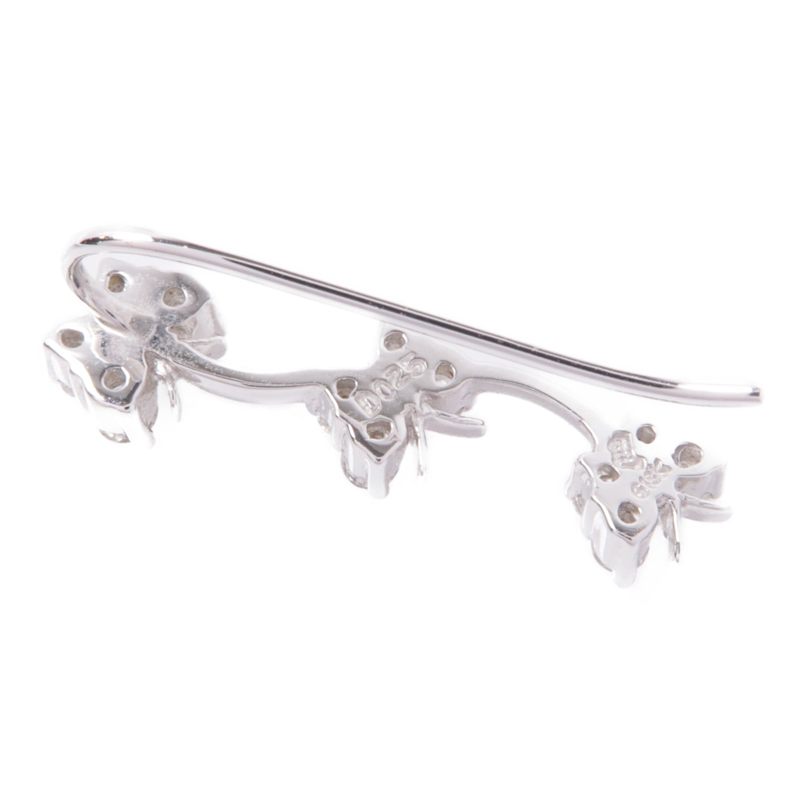 JEWELRY 18K白金/Diamond Single Earring鑽石耳環