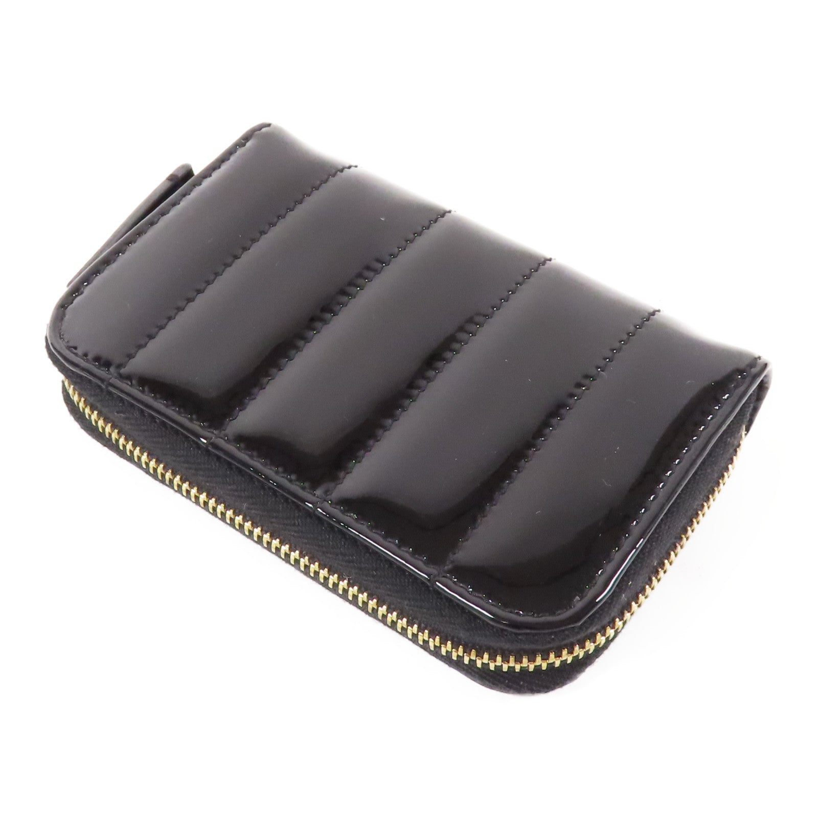 SAINT LAURENT 漆皮皮革Card Case金扣卡片套