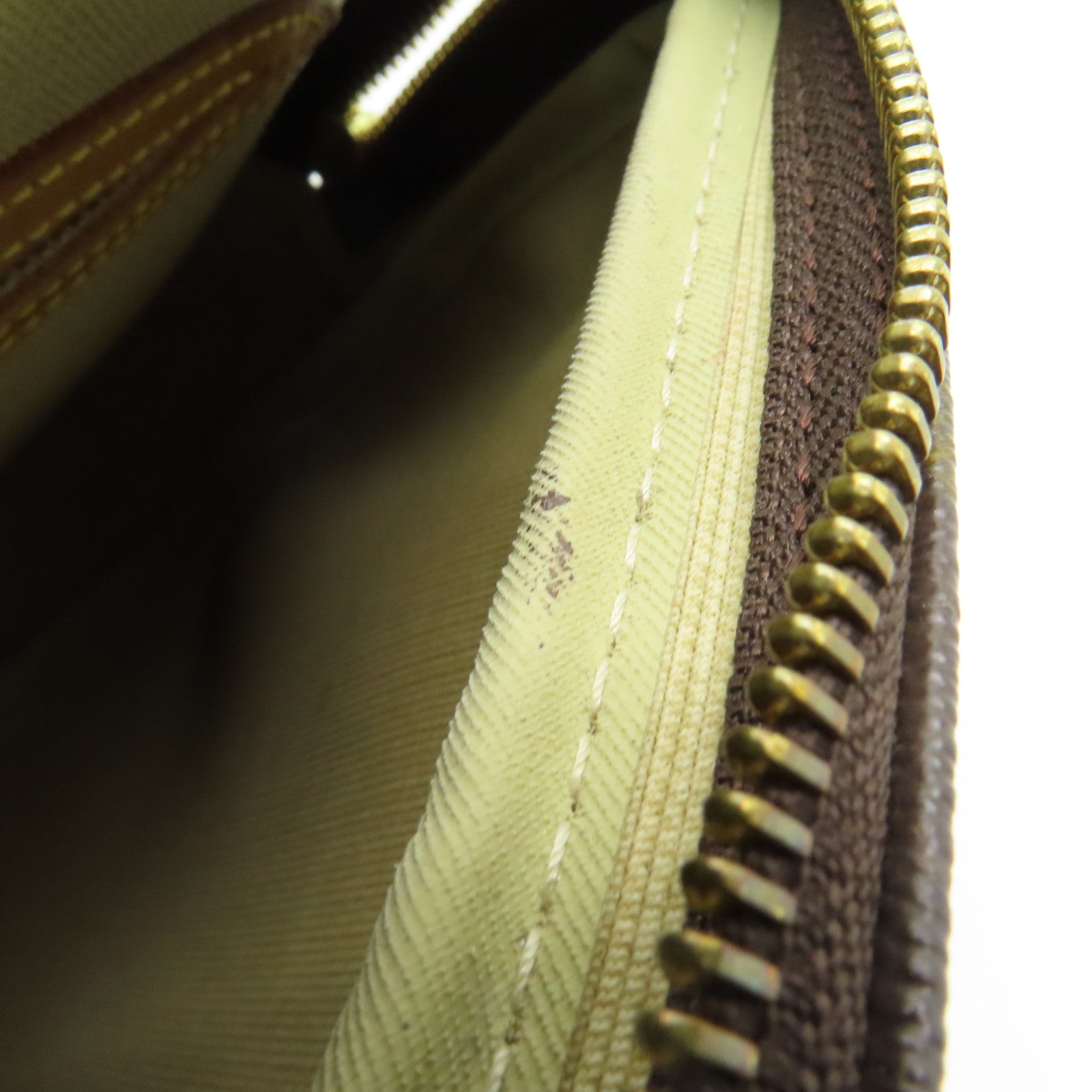 LOUIS VUITTON Monogram Reporter金扣肩背袋啡色