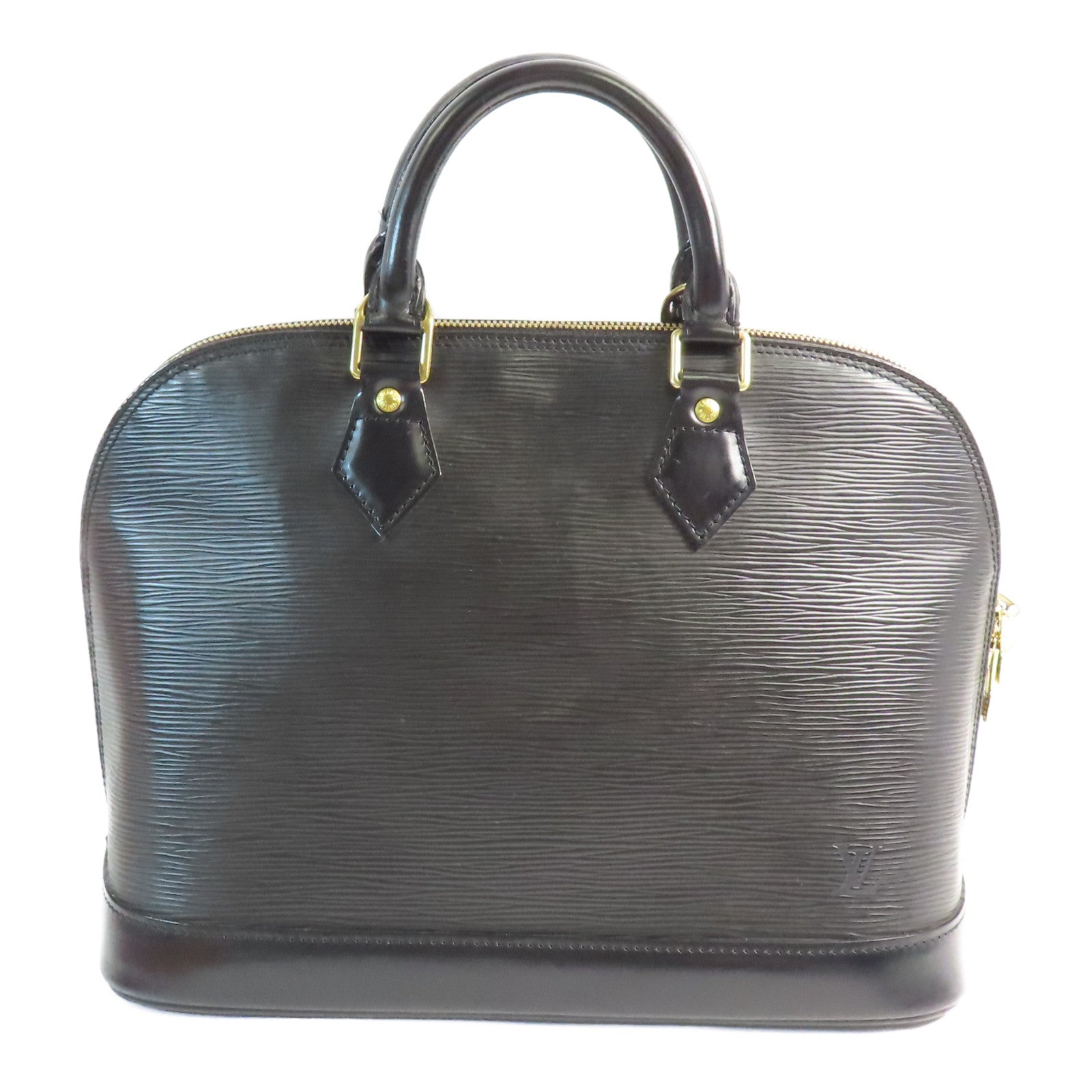 LOUIS VUITTON Epi Alma PM金扣手挽袋
