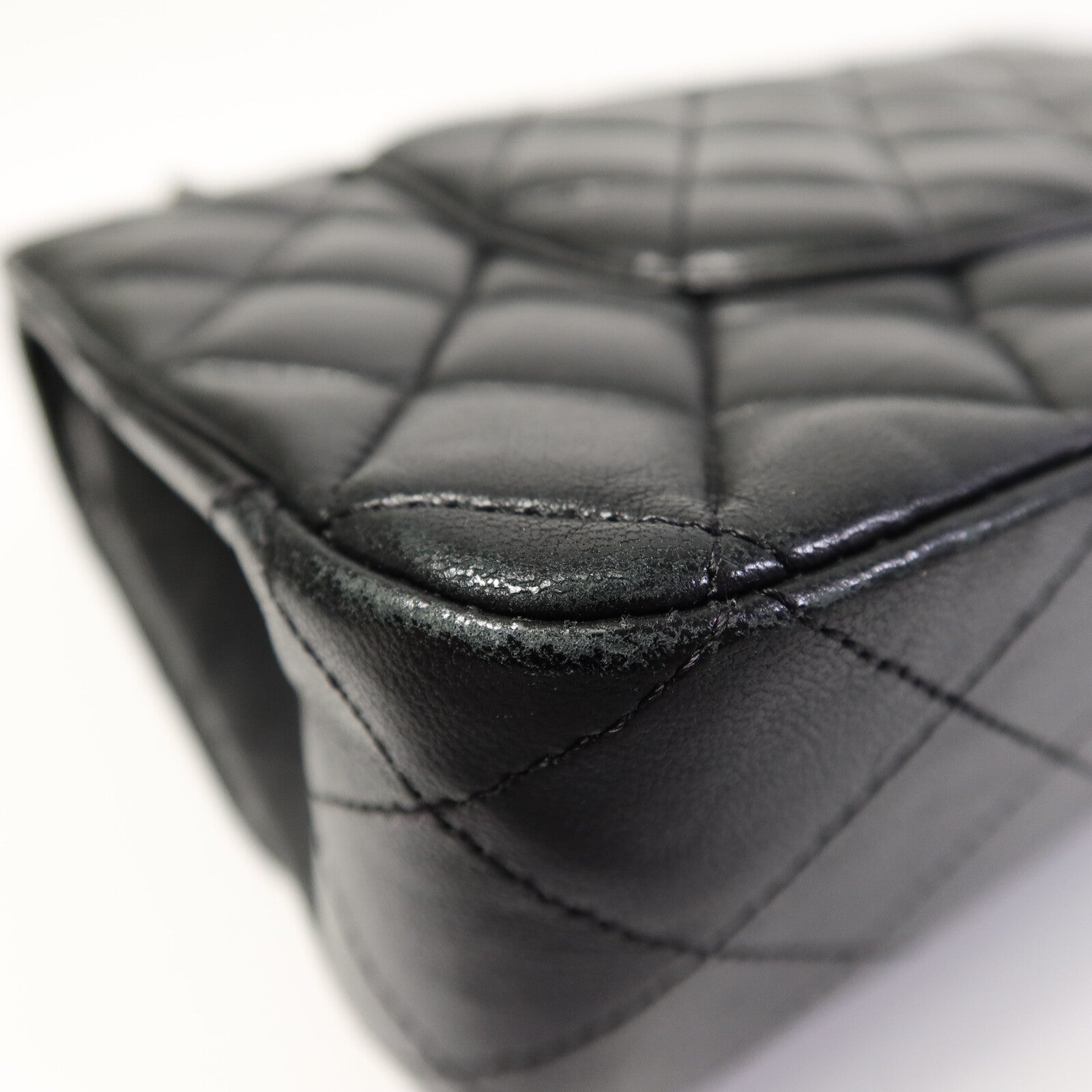 CHANEL 羊皮皮革Classic 25鏈帶手挽肩背兩用袋