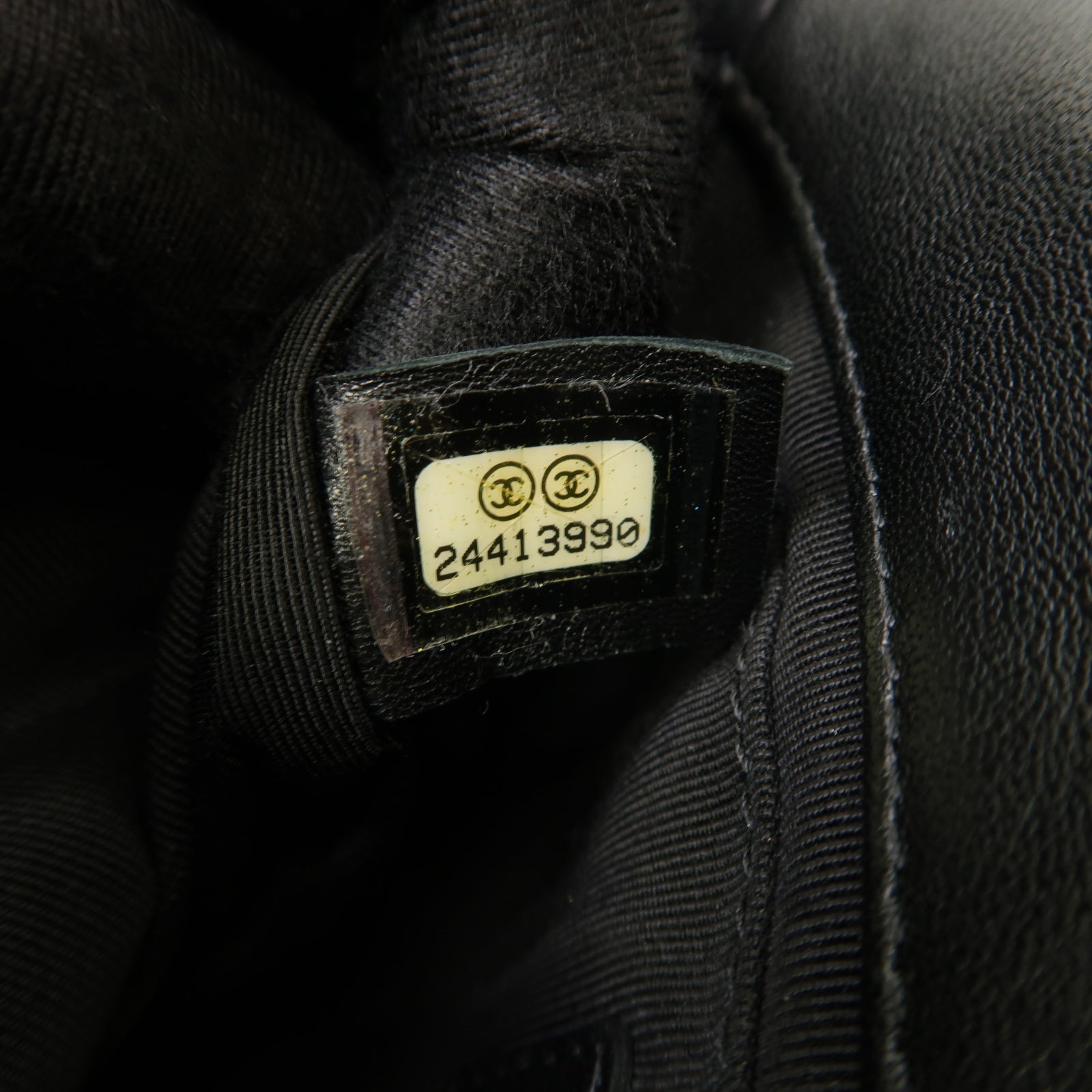 CHANEL 【激減優惠】菱格牛皮皮革Waist Bag金扣腰包黑色