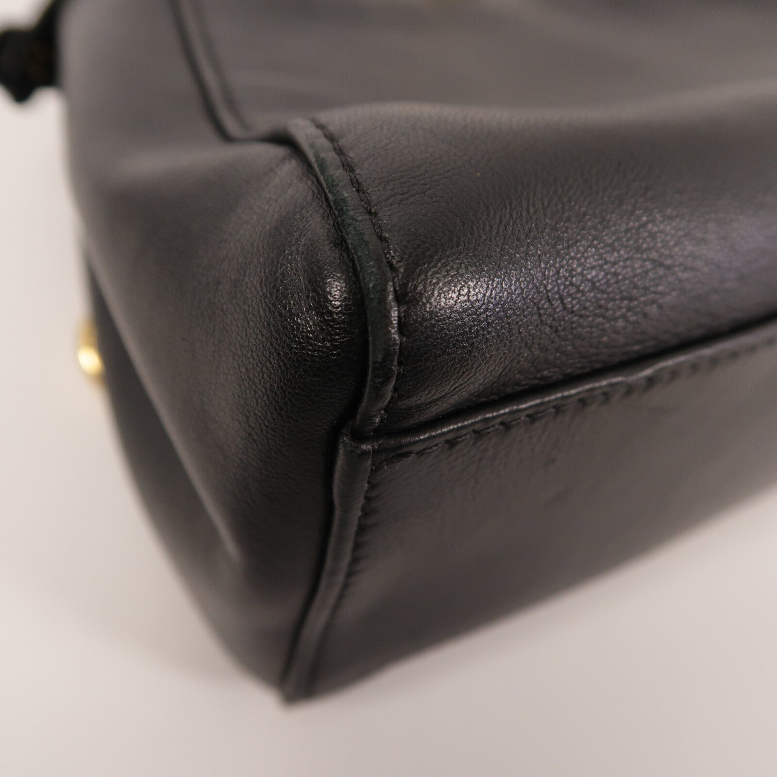 FENDI 羊皮皮革Peekaboo Mini手挽肩背兩用袋