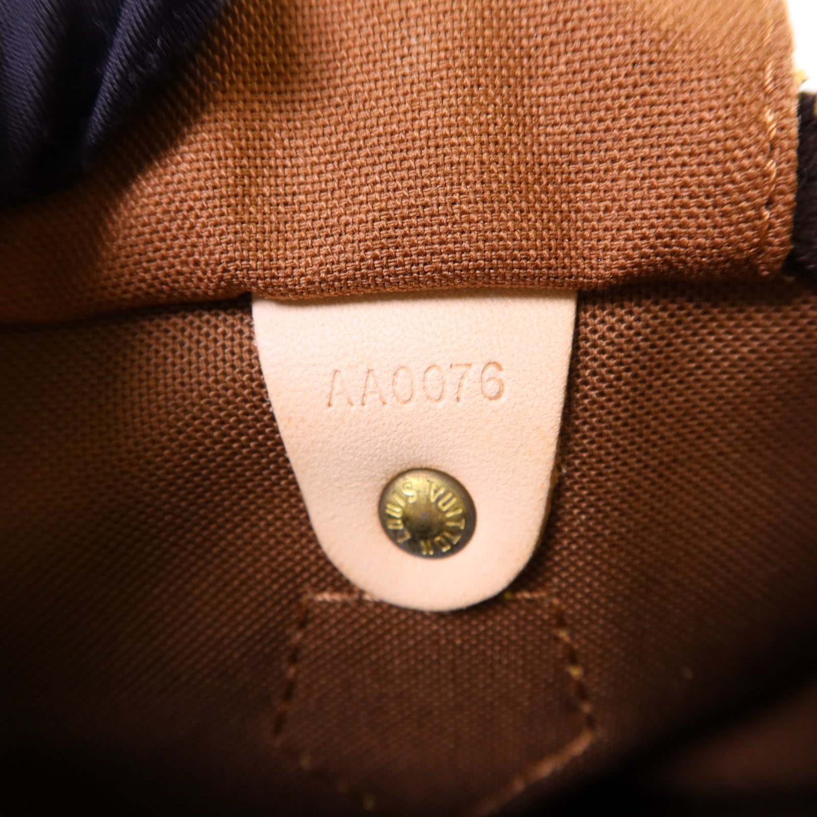 LOUIS VUITTON Monogram Speedy 30金扣手挽袋