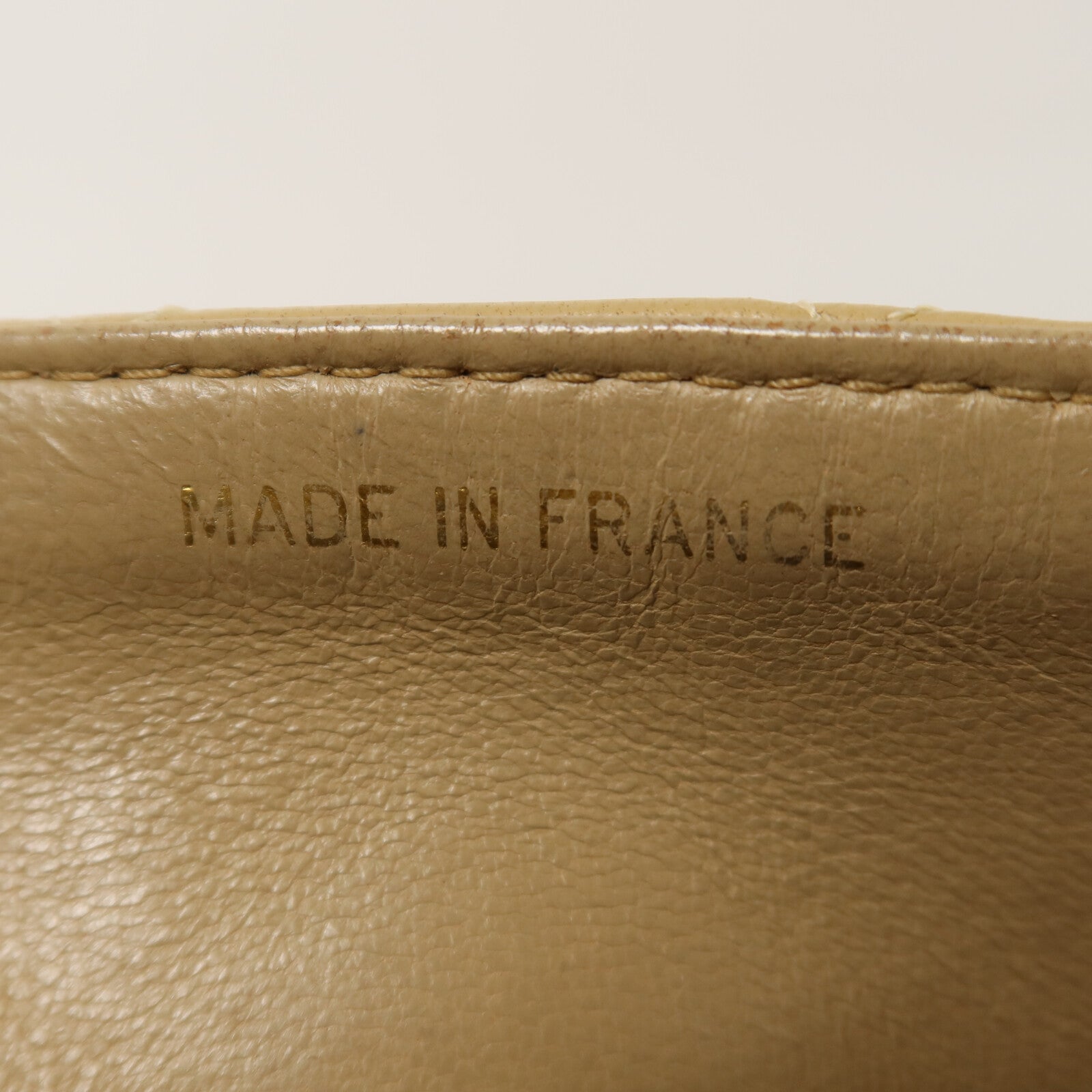 CHANEL 羊皮皮革Vintage Chain Shoulder鏈帶肩背袋