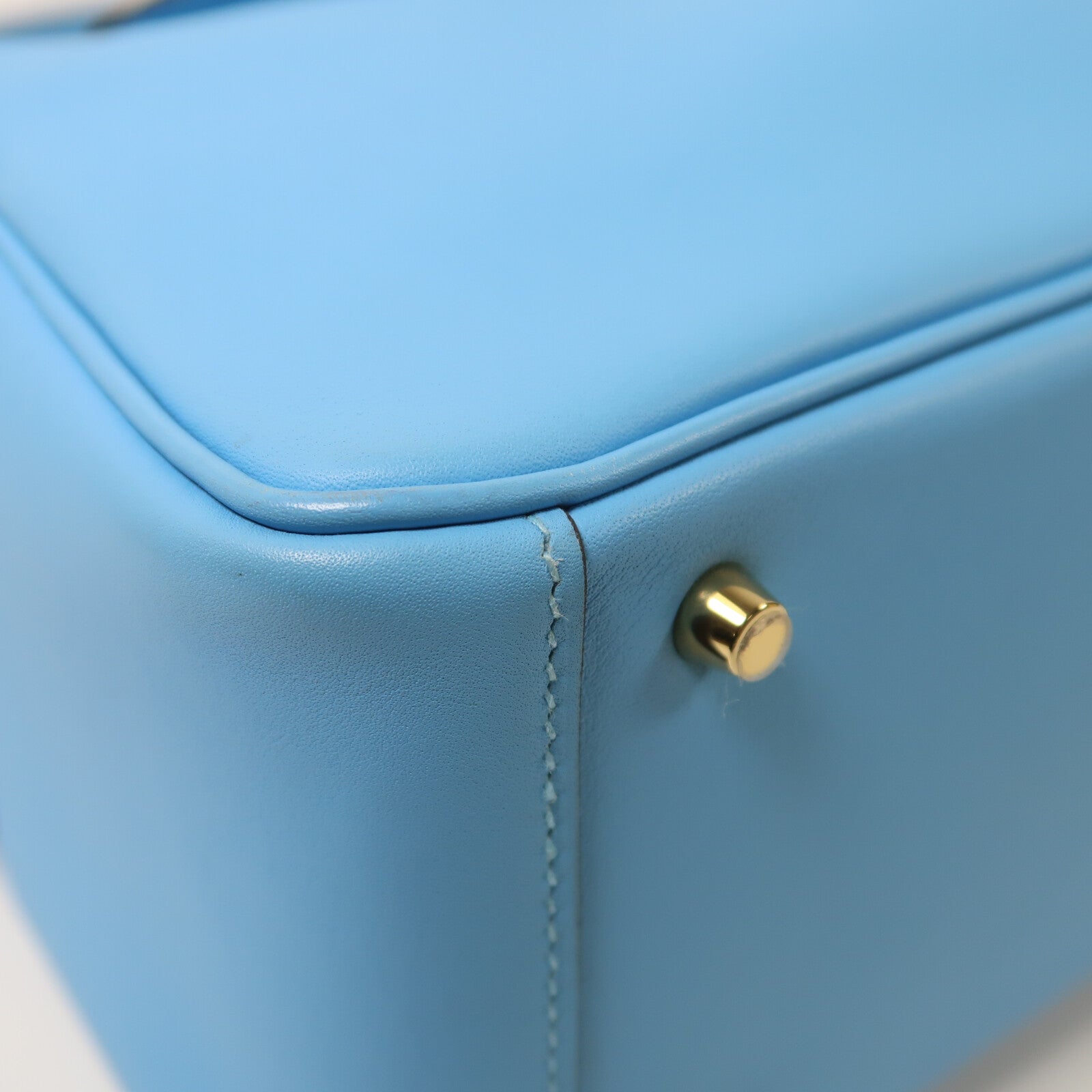 HERMES Swift皮革Mini Lindy金扣手挽肩背兩用袋