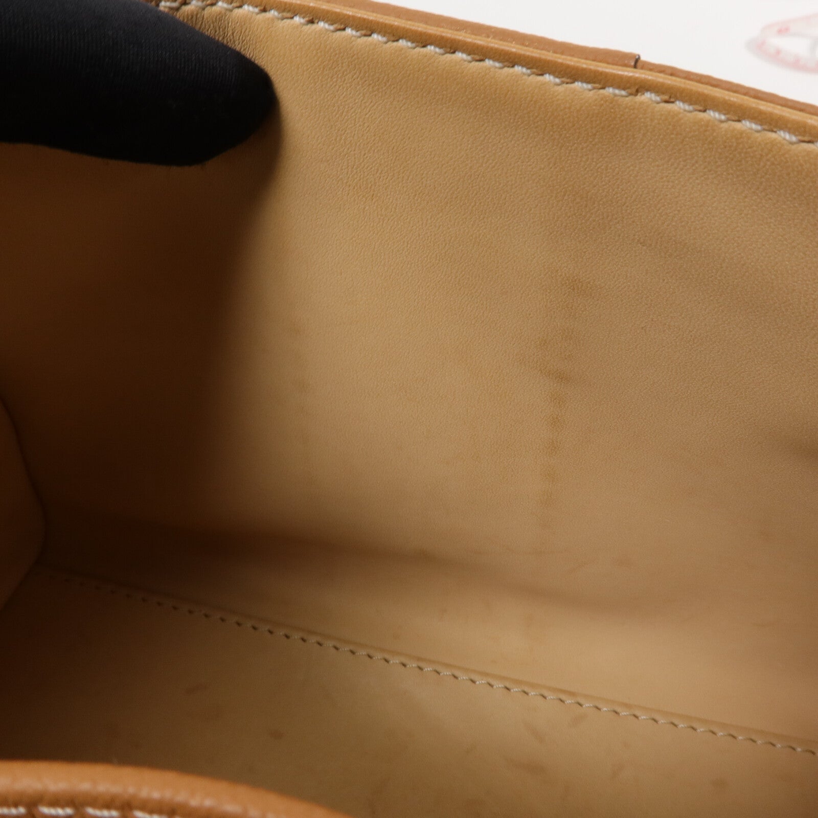 Delvaux 牛皮皮革Brillant Mini手挽肩背兩用袋