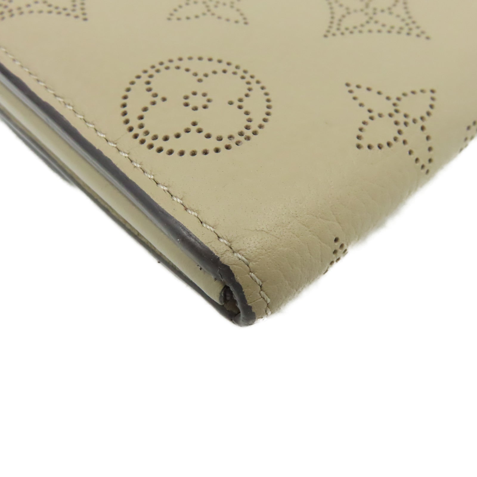 LOUIS VUITTON 【激減優惠】Mahina Portefeuille Iris Long Wallet長錢包杏色