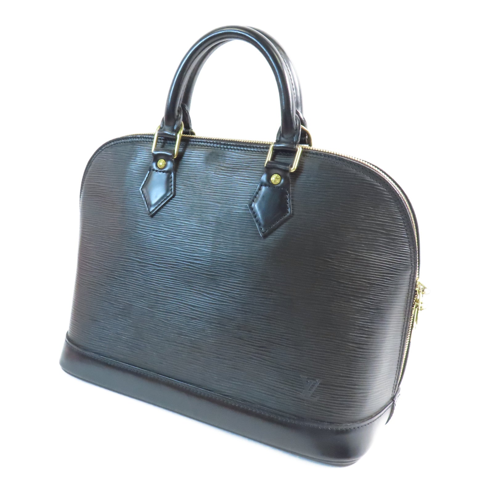 LOUIS VUITTON Epi Alma PM金扣手挽袋