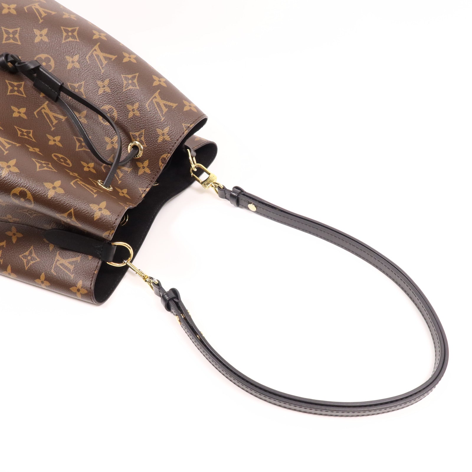 LOUIS VUITTON Monogram Neo Noe MM金扣肩背袋