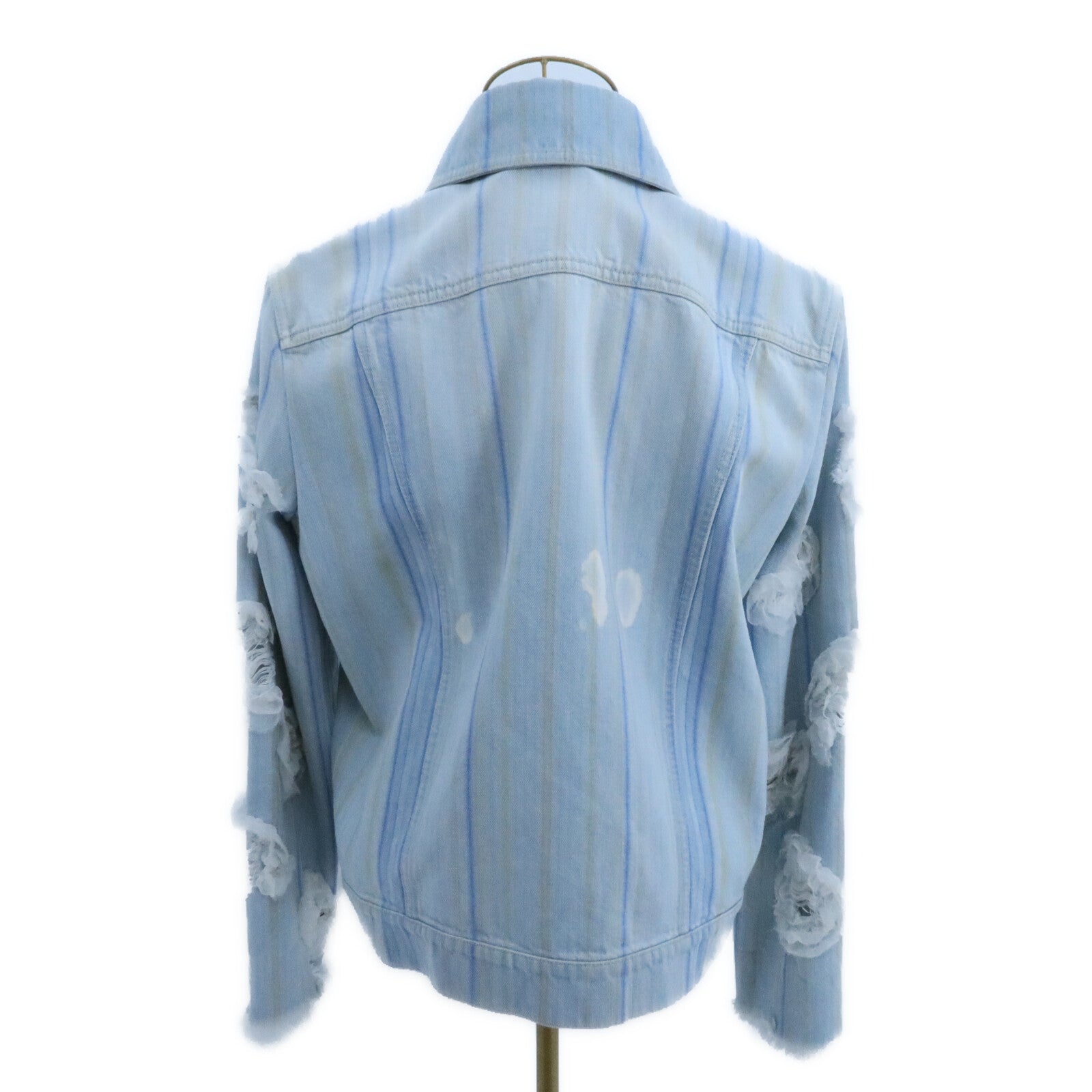 CHANEL Cotton Denim Jacket