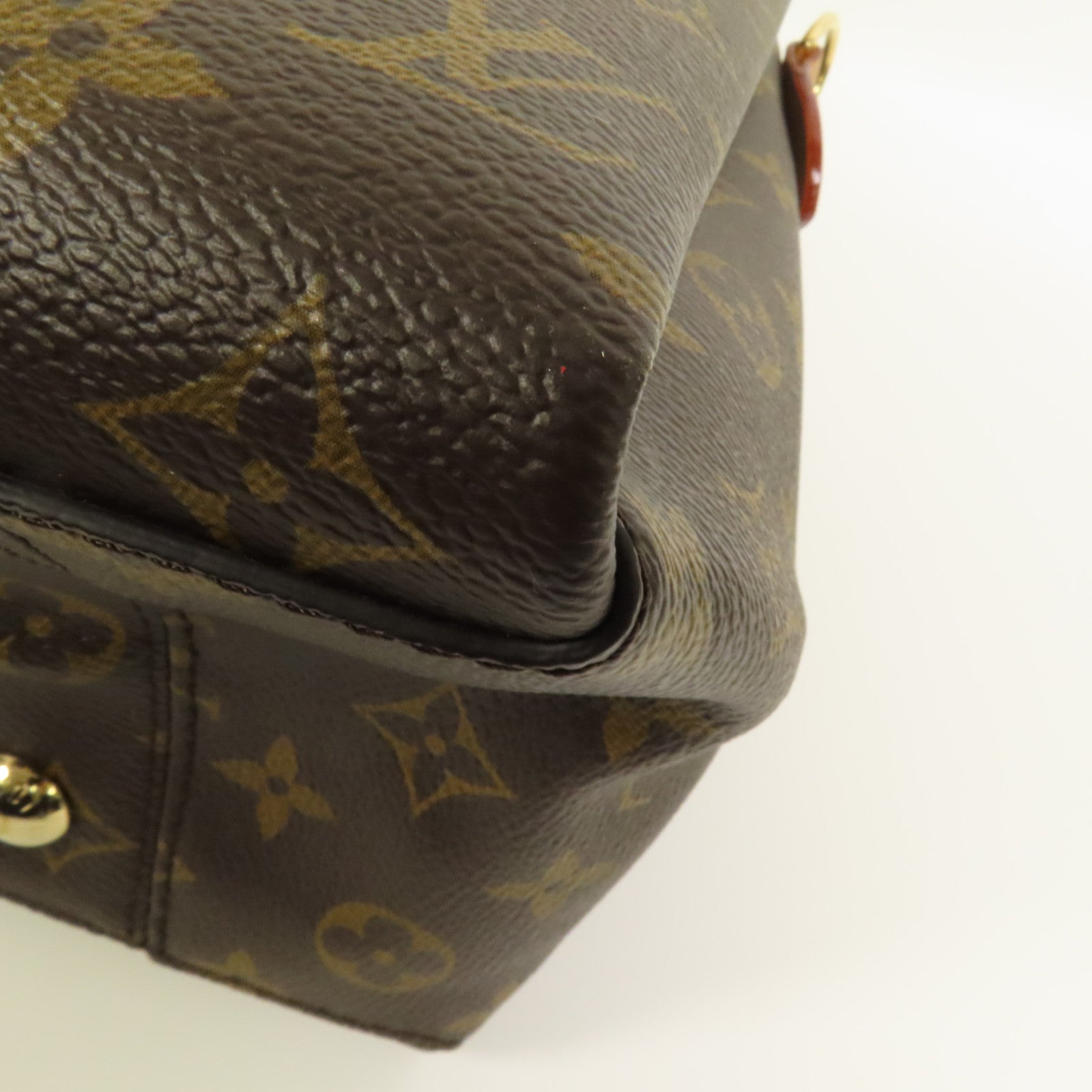LOUIS VUITTON Monogram Soufflot MM金扣手挽肩背兩用袋