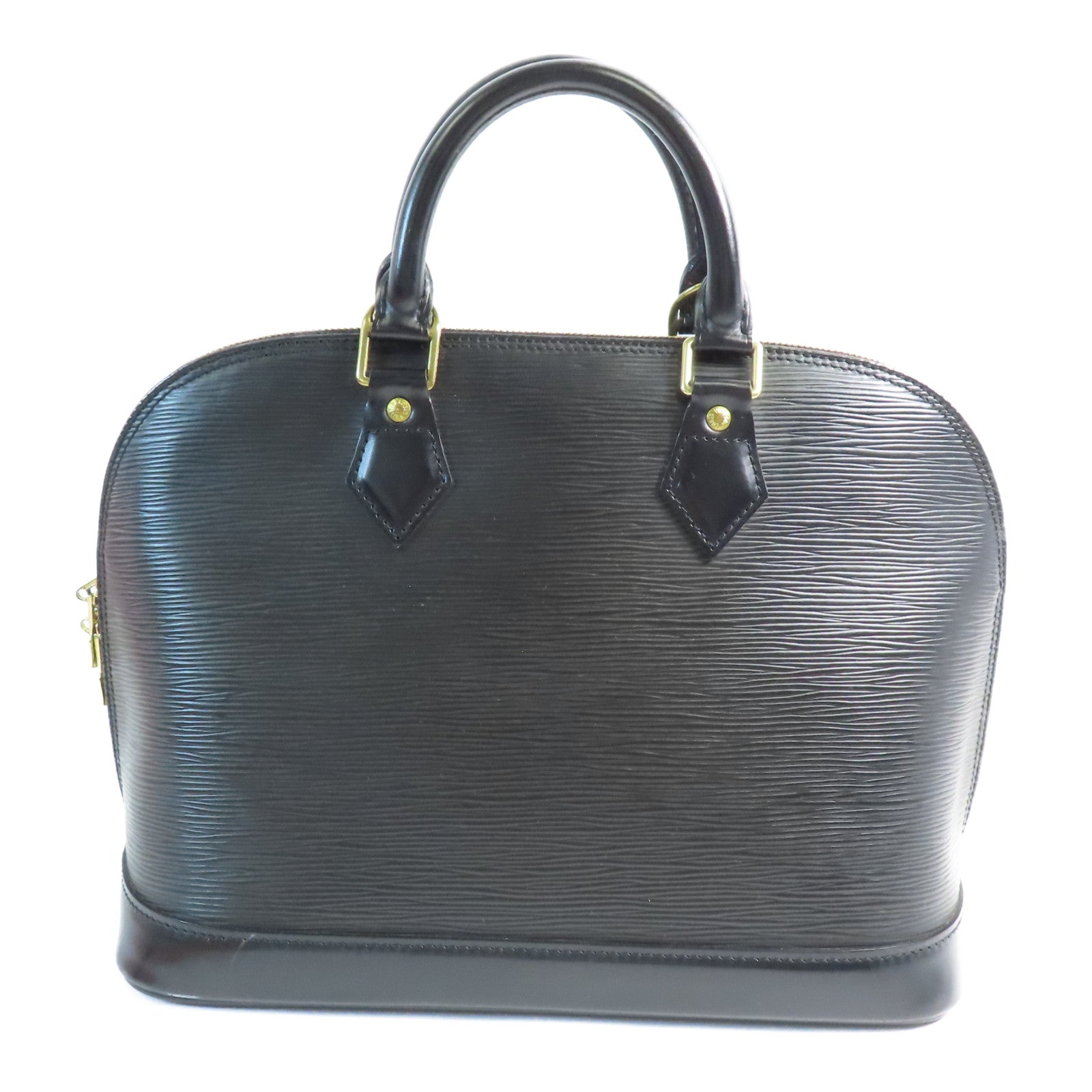 LOUIS VUITTON Epi Alma PM金扣手挽袋