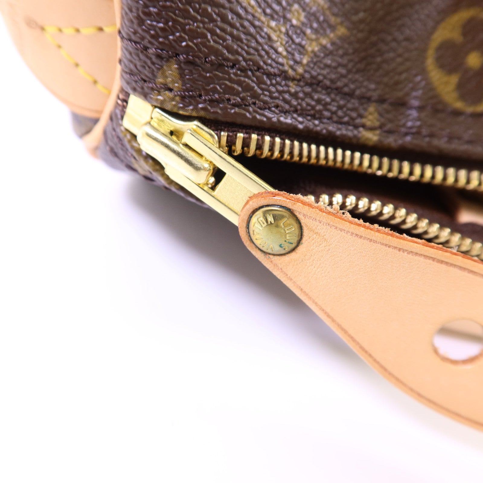 LOUIS VUITTON Monogram Speedy 30金扣手挽袋