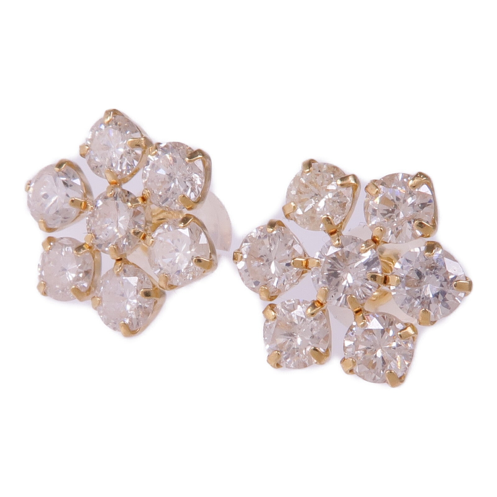 JEWELRY 18K黃金Diamond Earrings鑽石耳環