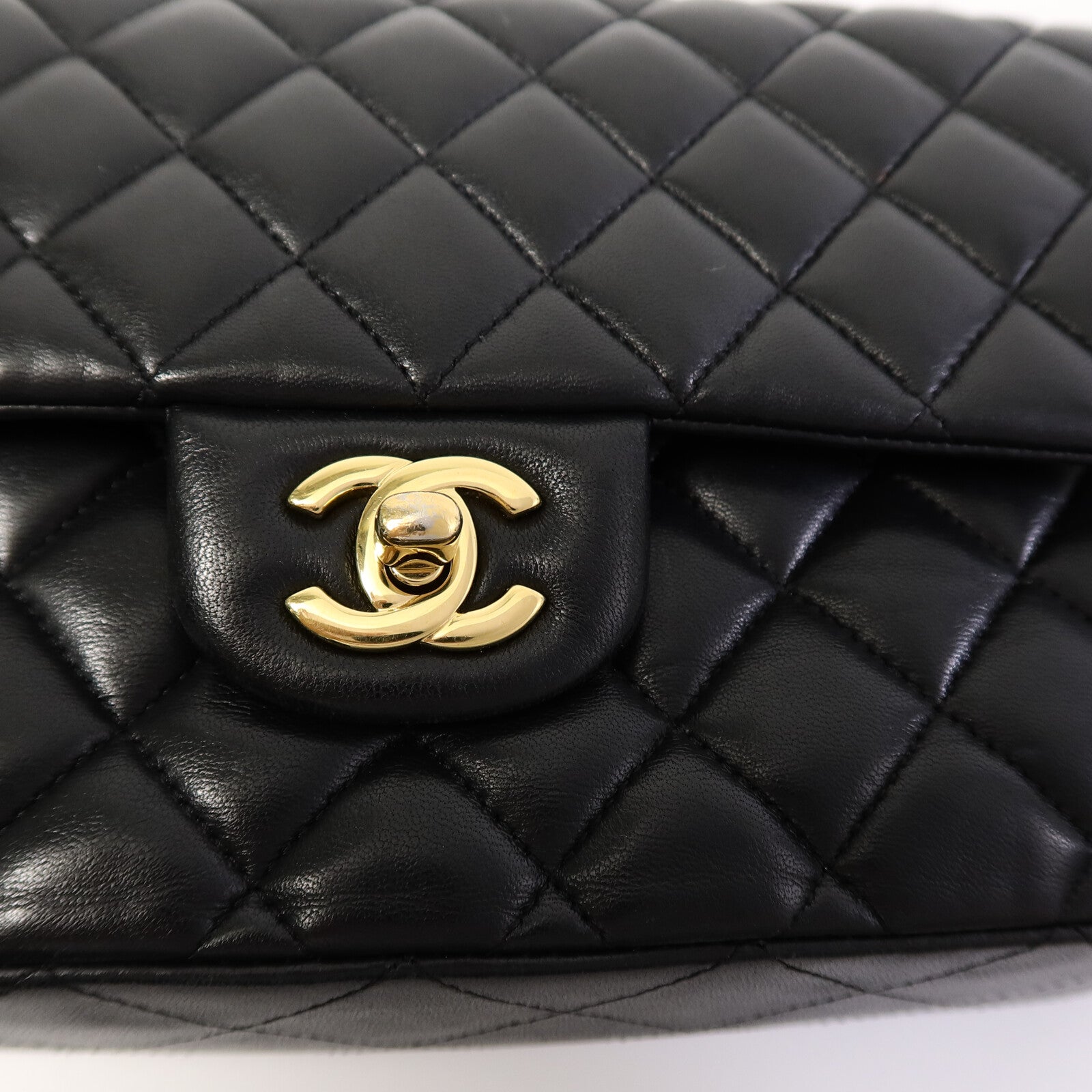 CHANEL 羊皮皮革Classic 25鏈帶手挽肩背兩用袋