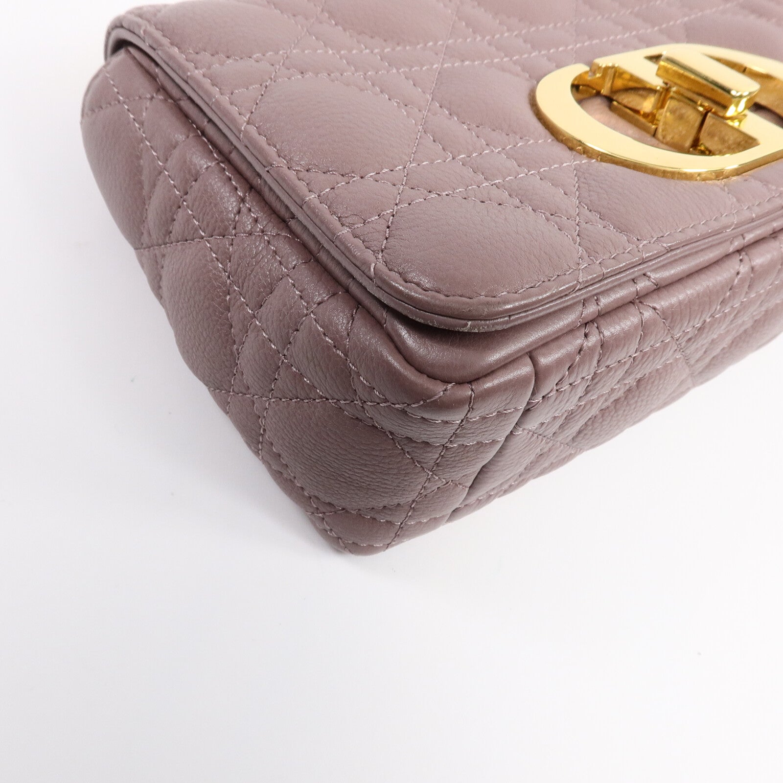 Dior 牛皮皮革Caro Small肩背袋
