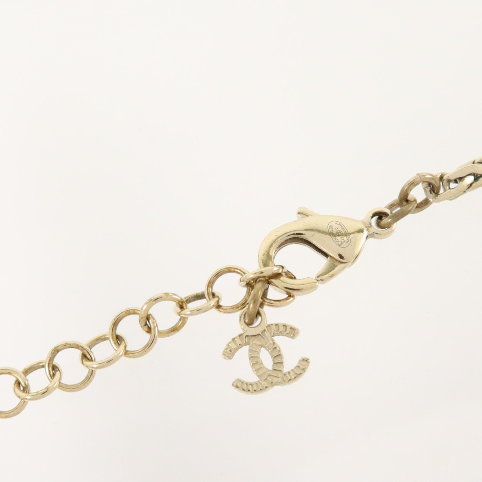 CHANEL 金屬/PVC Necklace項鏈