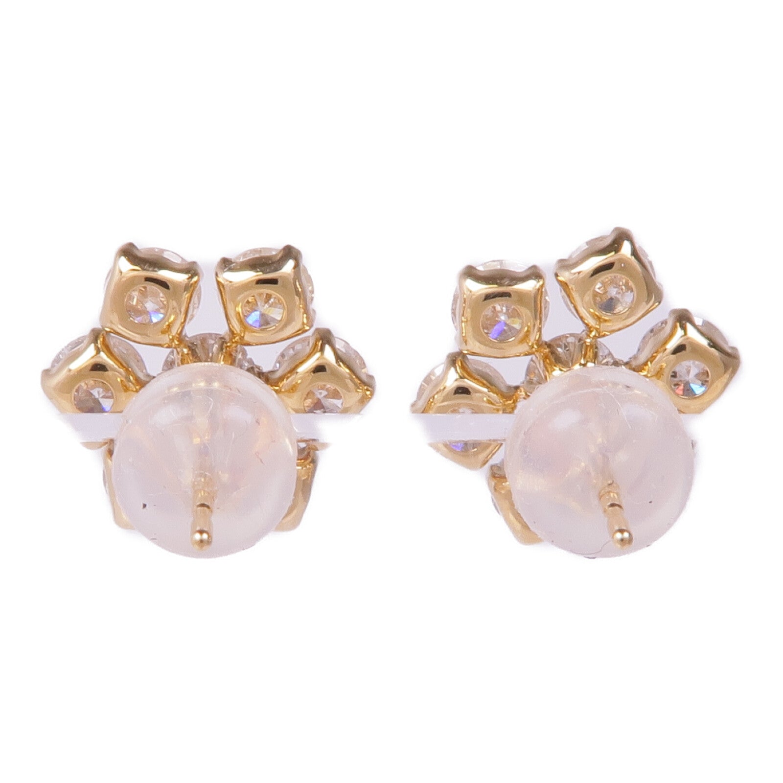 JEWELRY 18K黃金Diamond Earrings鑽石耳環