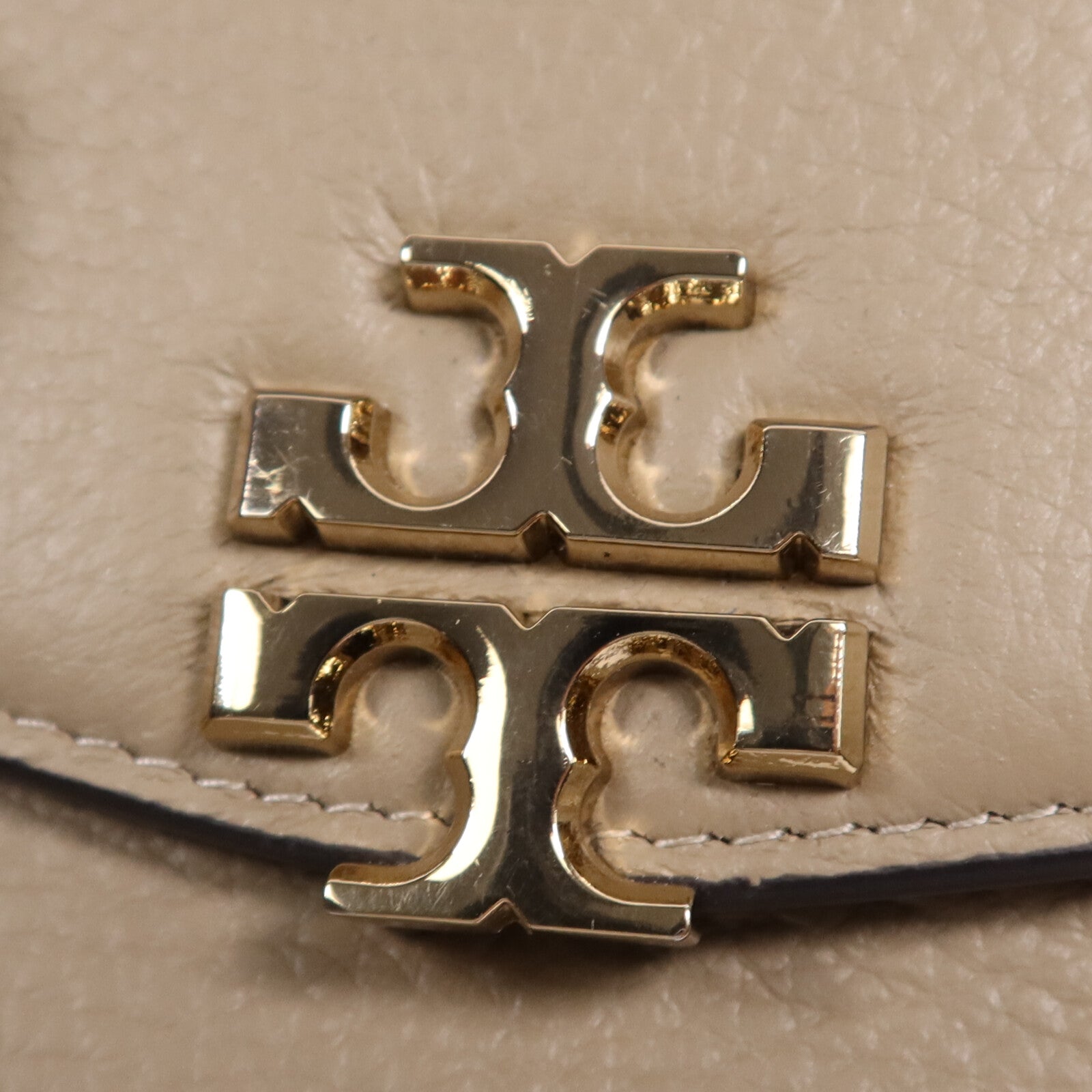Tory Burch 羊皮皮革Wallet金扣錢包