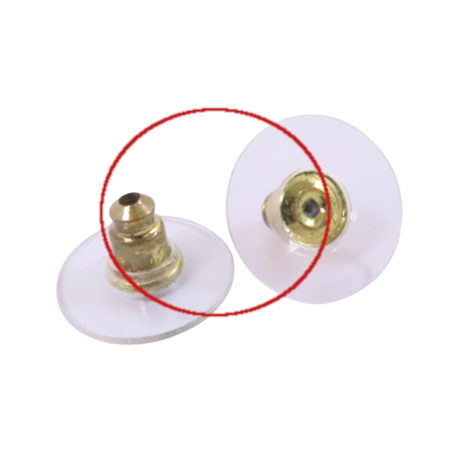 CHANEL 金屬/水鑽Earrings金扣耳環