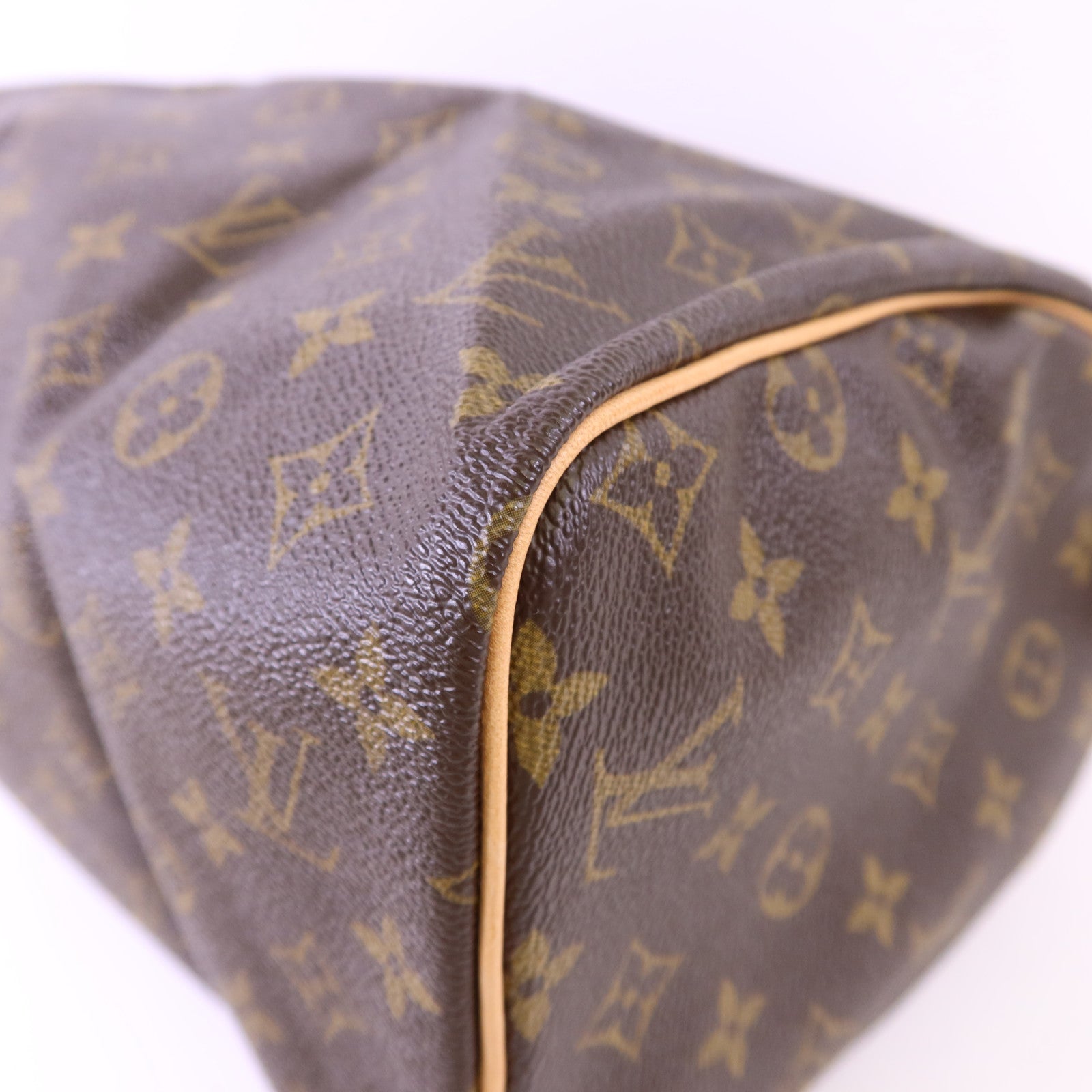 LOUIS VUITTON Monogram Speedy 30金扣手挽袋