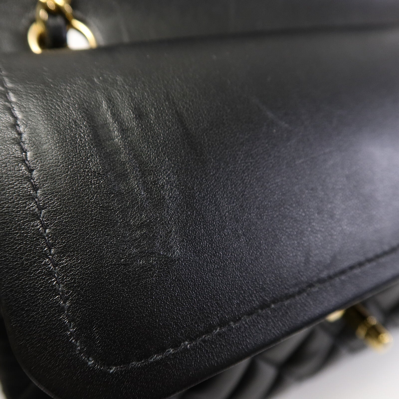 CHANEL 羊皮皮革Classic 25鏈帶手挽肩背兩用袋
