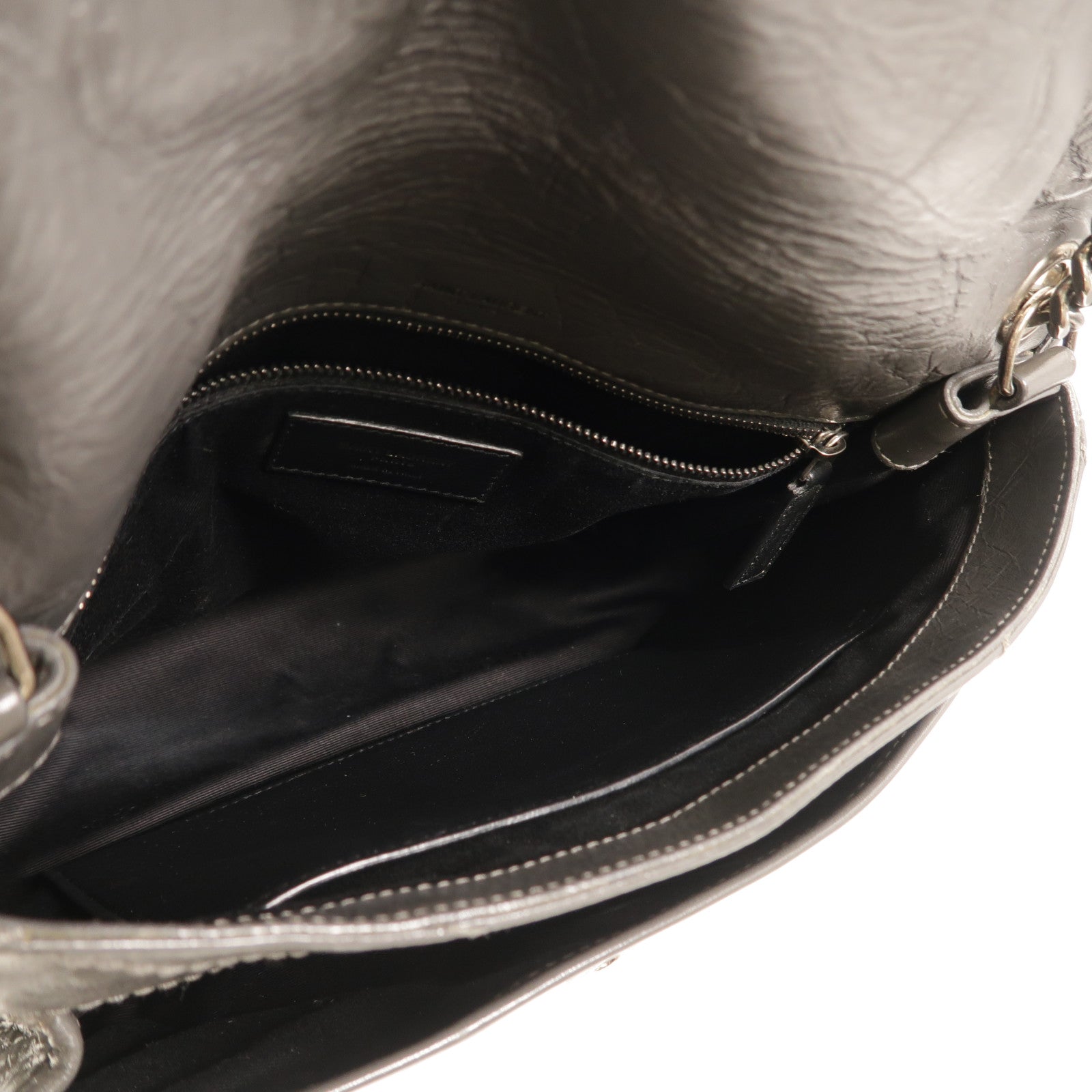 SAINT LAURENT 牛皮皮革Niki Medium Bag鏈帶肩背袋
