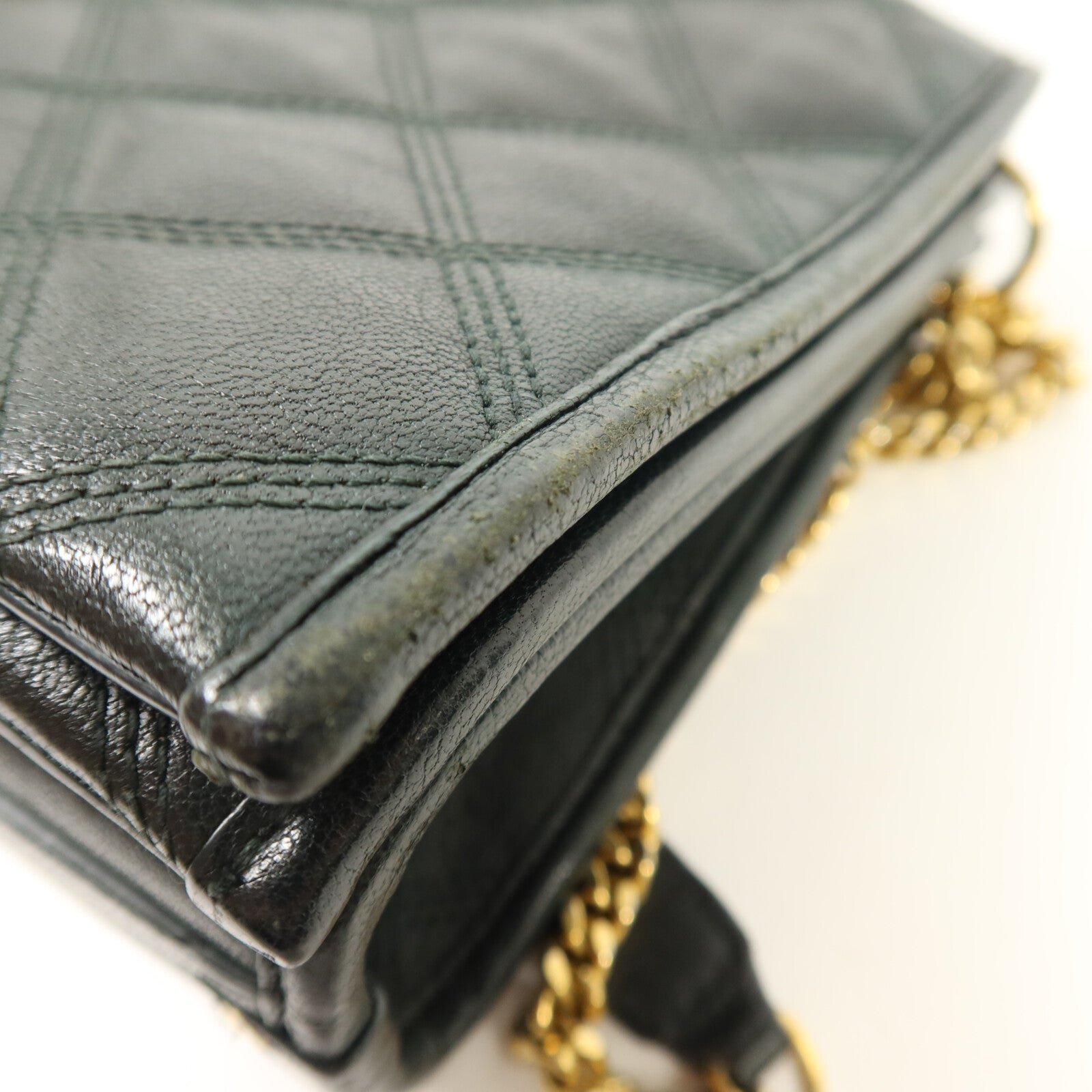 SAINT LAURENT 羊皮皮革Becky Medium鏈帶手挽肩背兩用袋