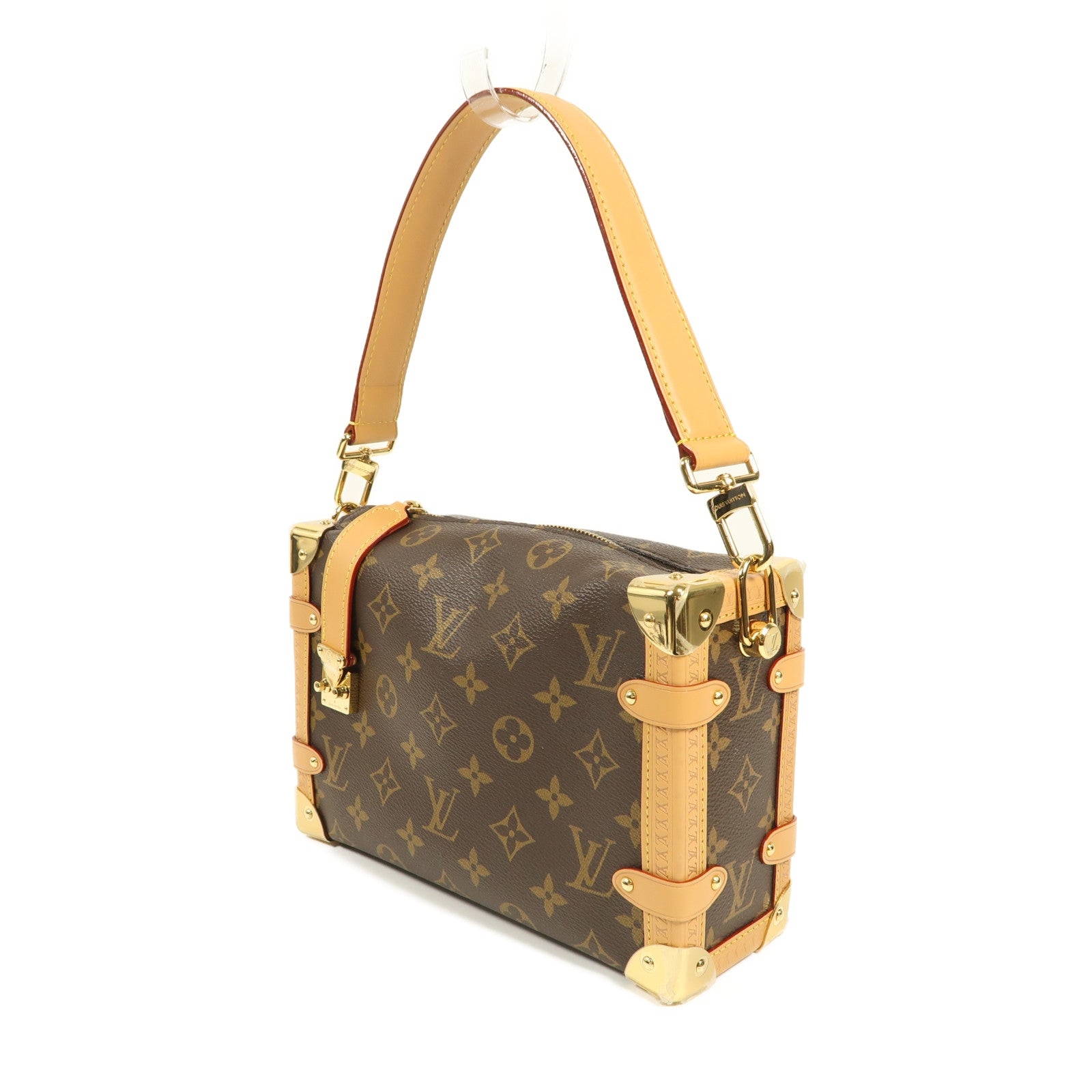 LOUIS VUITTON LV GHW Side Trunk 2way Shoulder Bag M46358 Monogram Brown