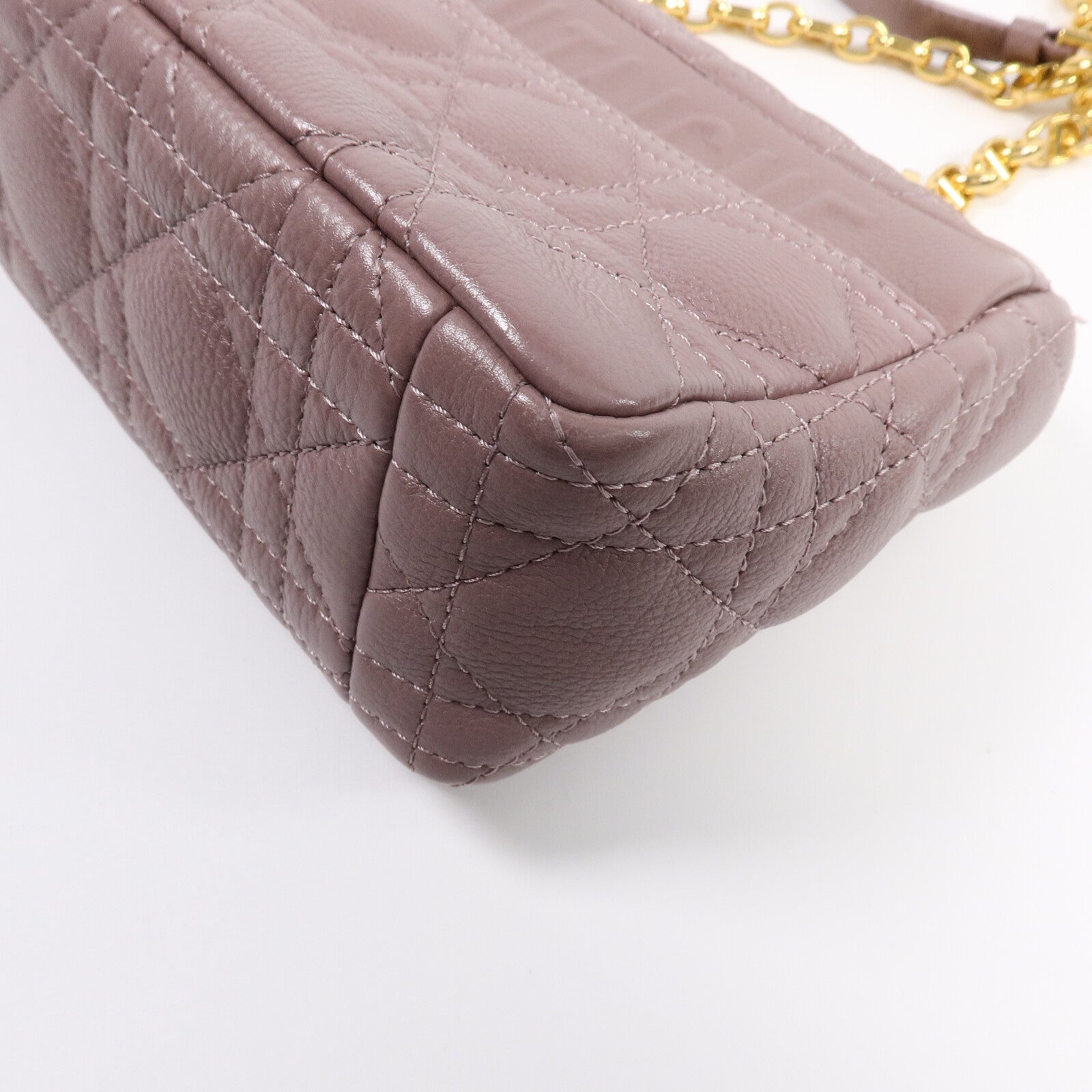 Dior 牛皮皮革Caro Small肩背袋