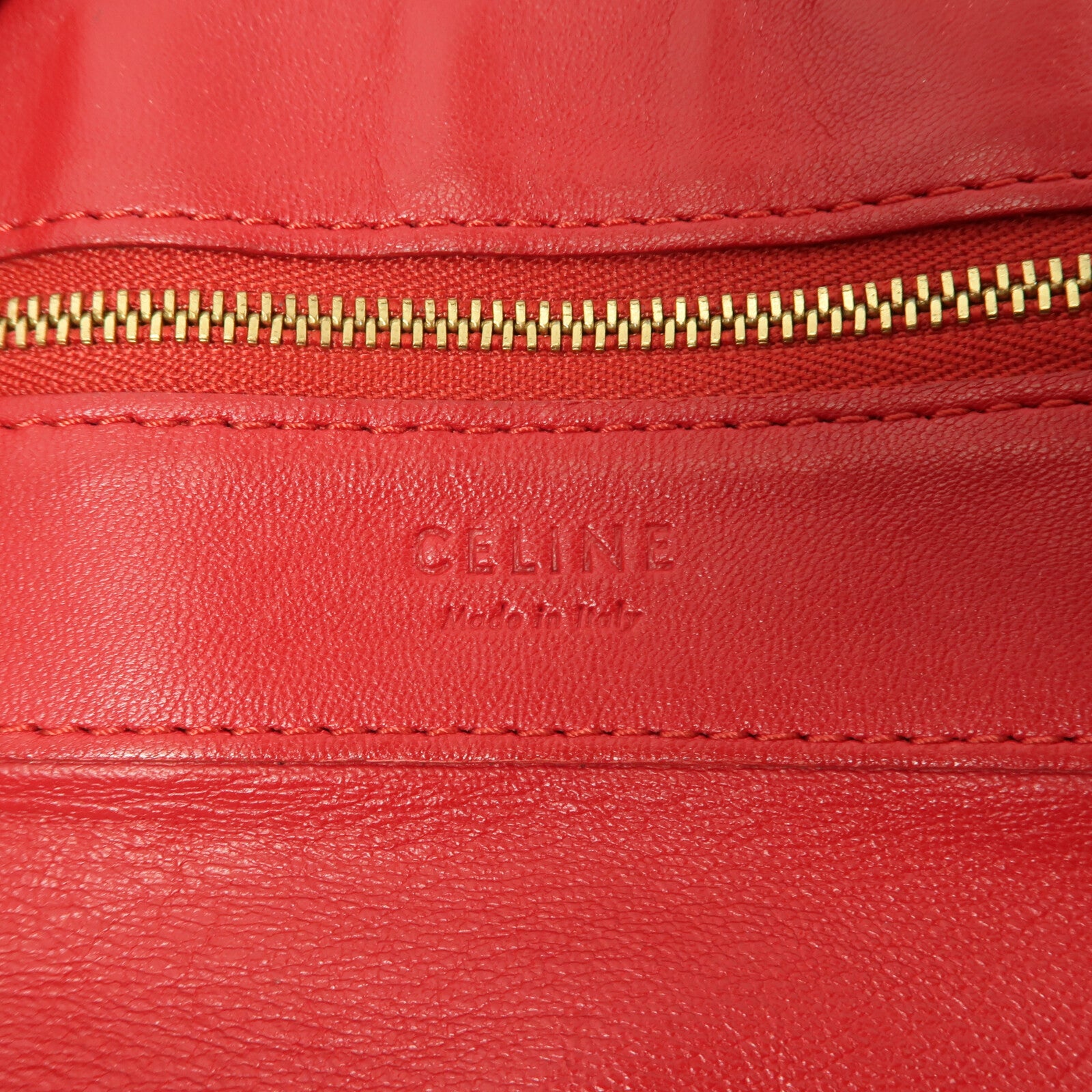 CELINE 牛皮皮革Shoulder Tote手挽袋