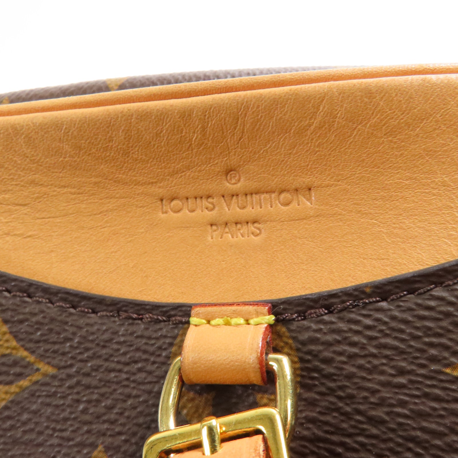 LOUIS VUITTON LV GHW Deauville Mini Shoulder Bag M45528 Monogram Brown